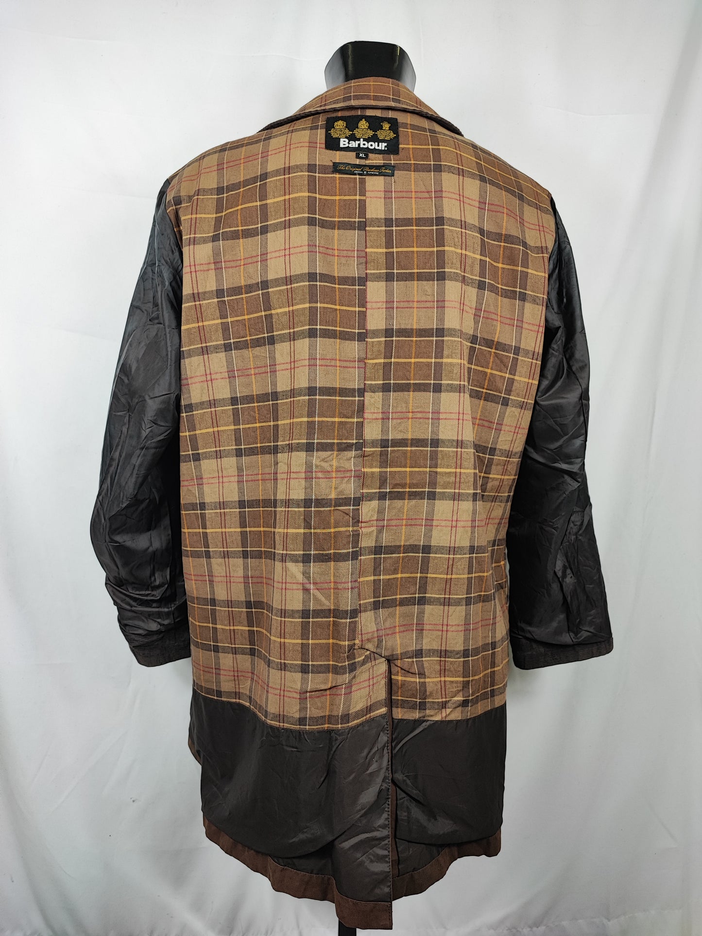 Cappotto Barbour uomo Merton mac marrone XL - Man Merton brown wax trench coat size XLarge