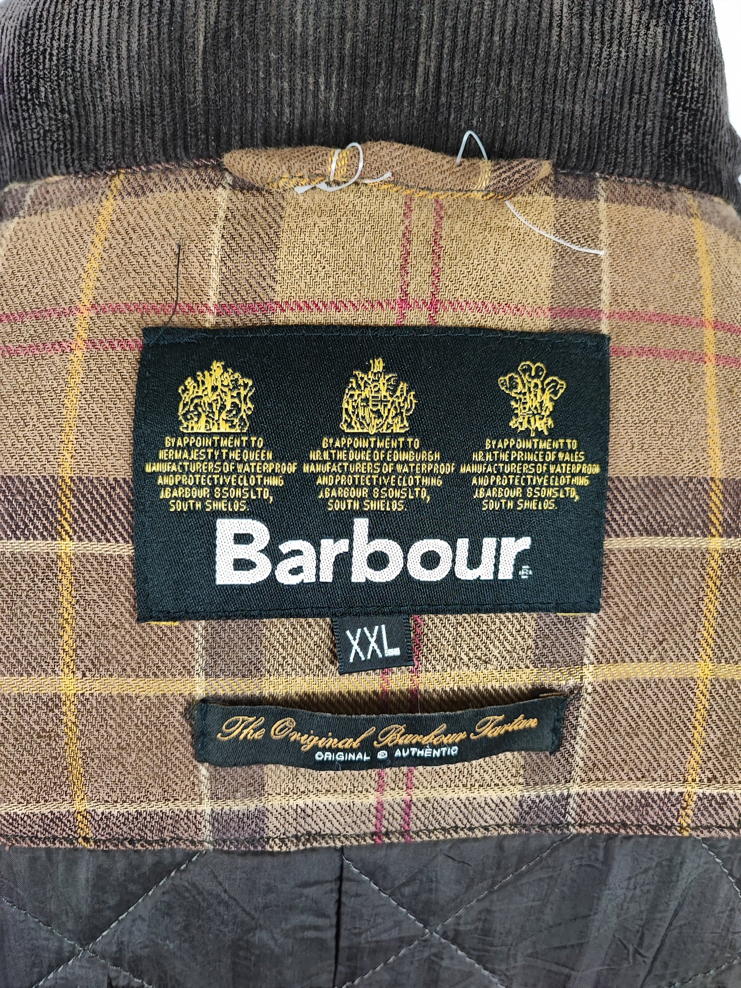 Barbour Giacca Uomo SMU Corbridge Beige XXL Man Sandstone Waxed Corbridge Jacket 2xl