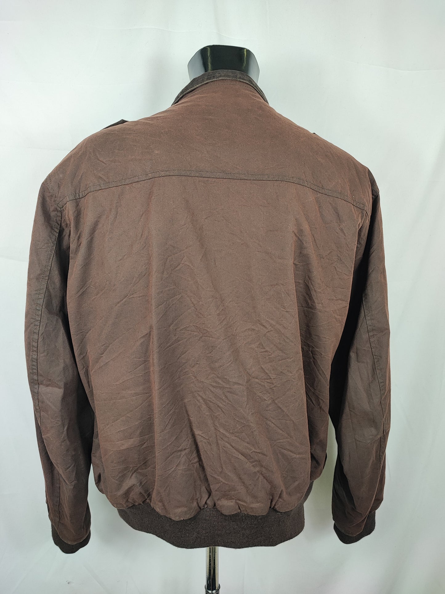Barbour Giacca uomo Wax Flyer Jacket XXLarge Marrone Man Brown Wax Flyer Jacket Size XXL