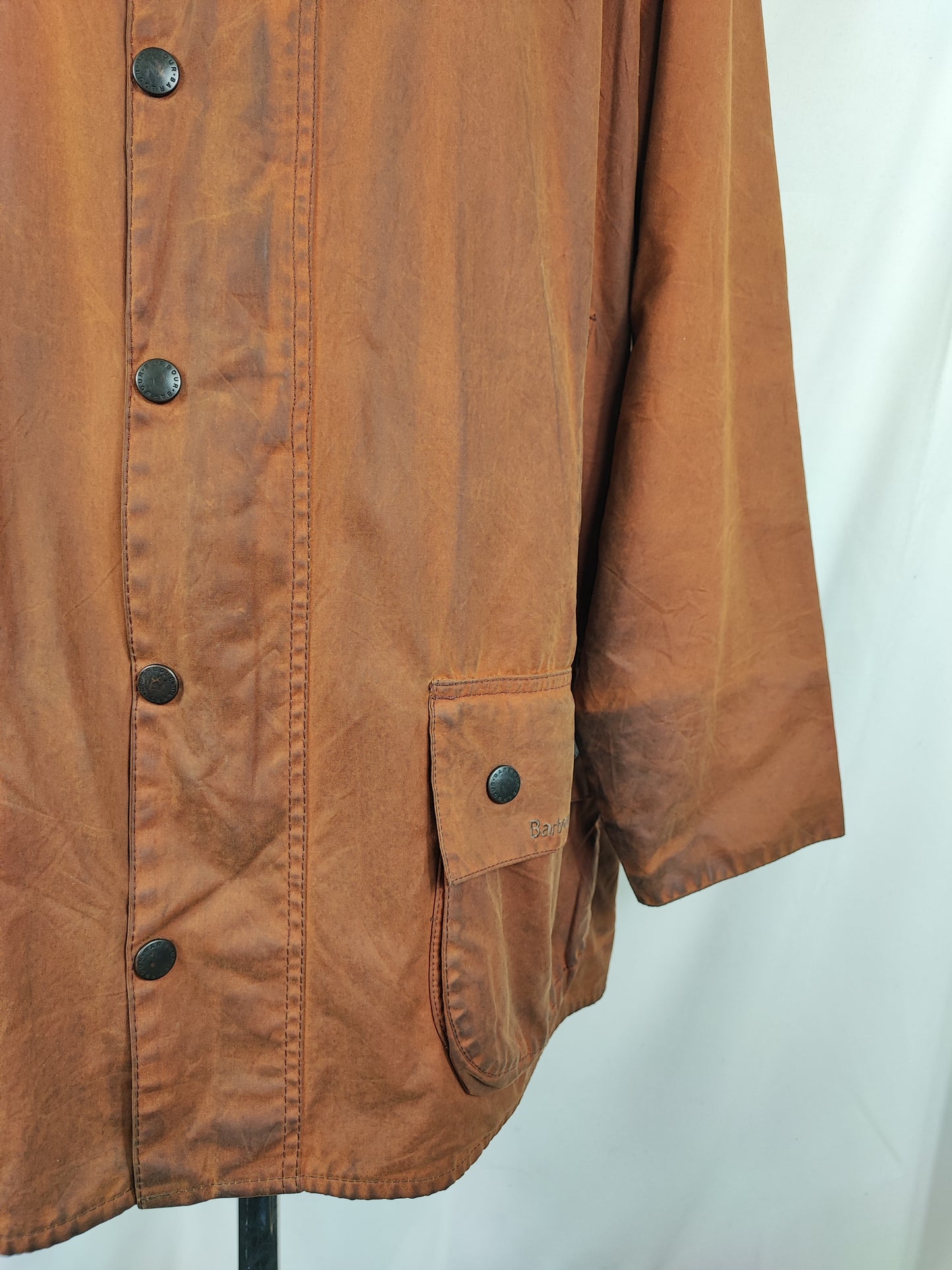 Barbour Giacca Beaufort Rust C48/122 cm Rust Classic Beaufort Jacket Size XL comoda