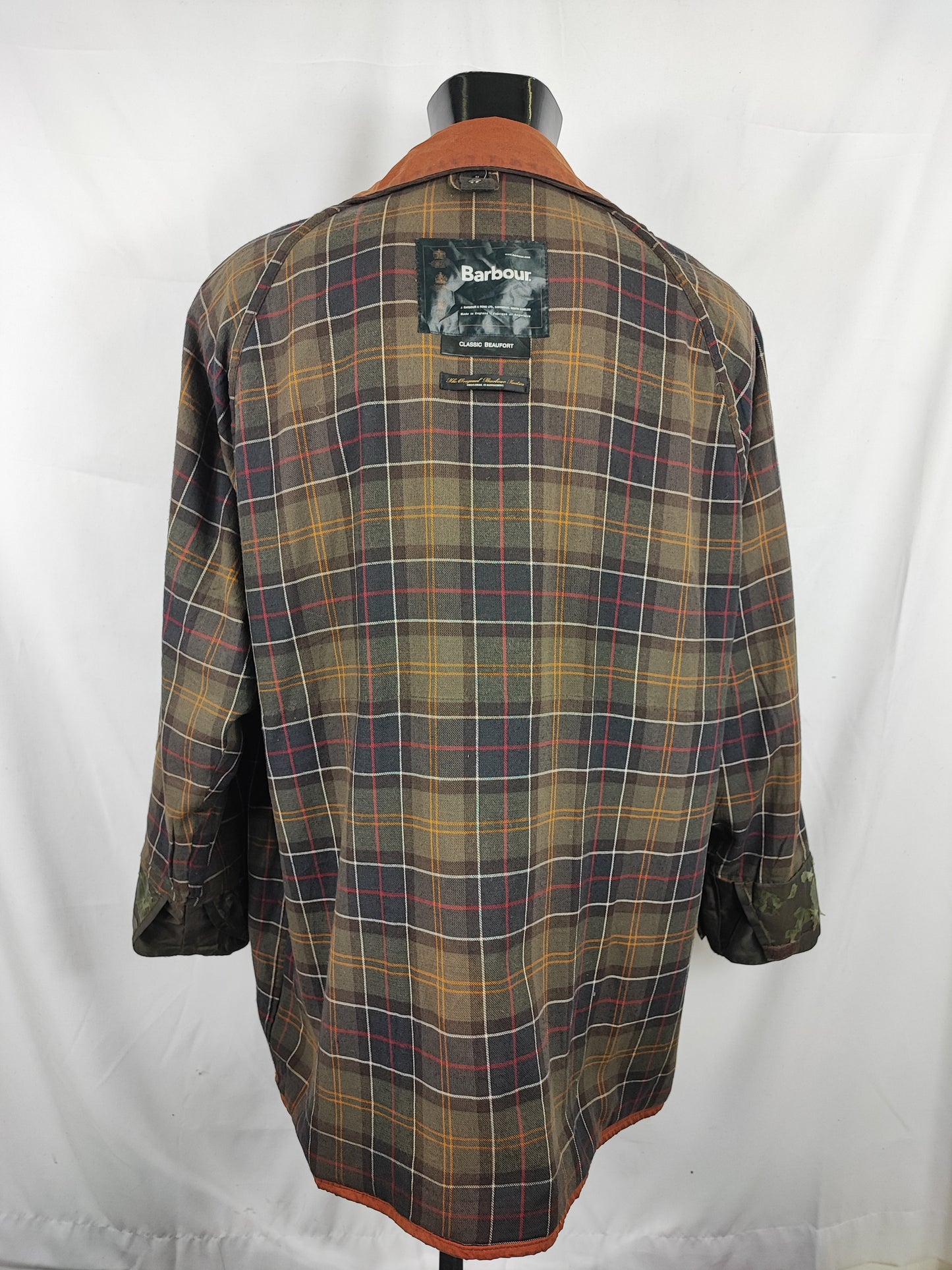 Barbour Giacca Beaufort Rust C48/122 cm Rust Classic Beaufort Jacket Size XL comoda