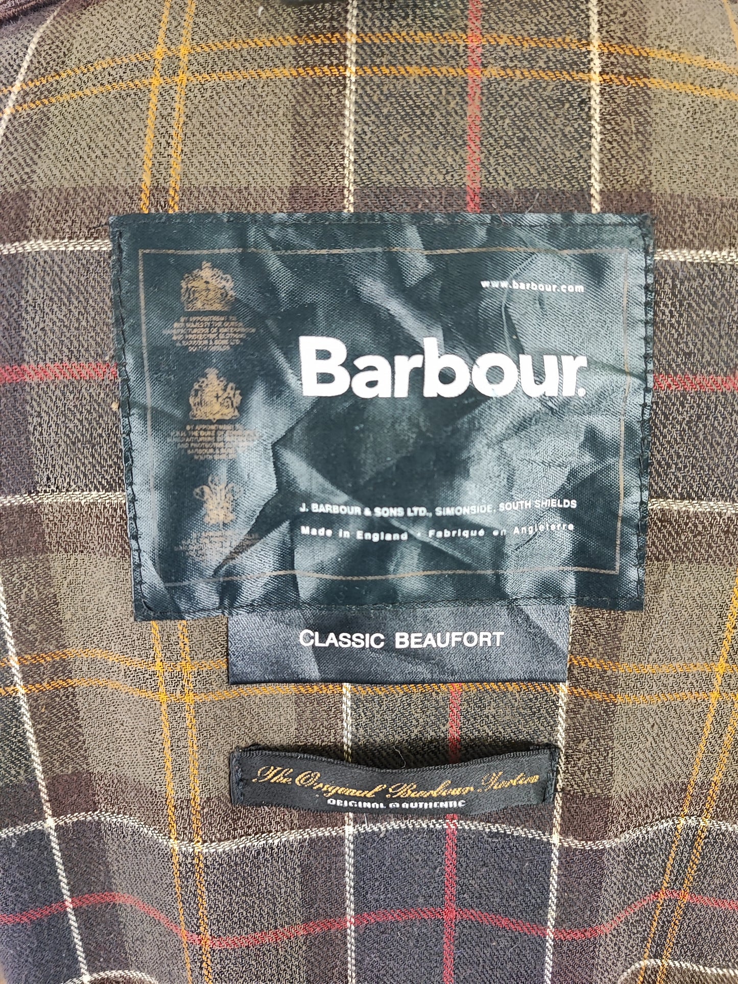 Barbour Giacca Beaufort Rust C48/122 cm Rust Classic Beaufort Jacket Size XL comoda