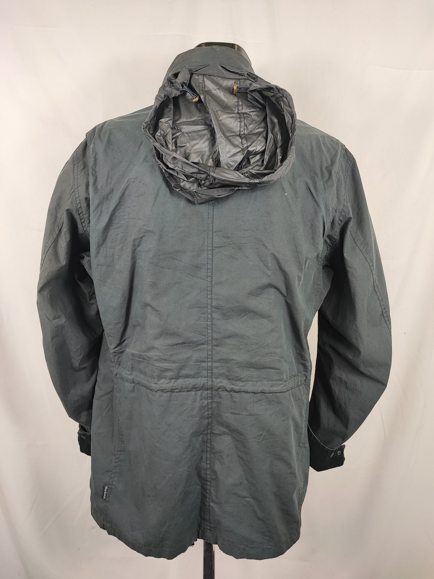 Giacca Uomo Barbour Cerata Blu Uomo XXLarge Navy Man Light Sapper Jacket Size 2xL