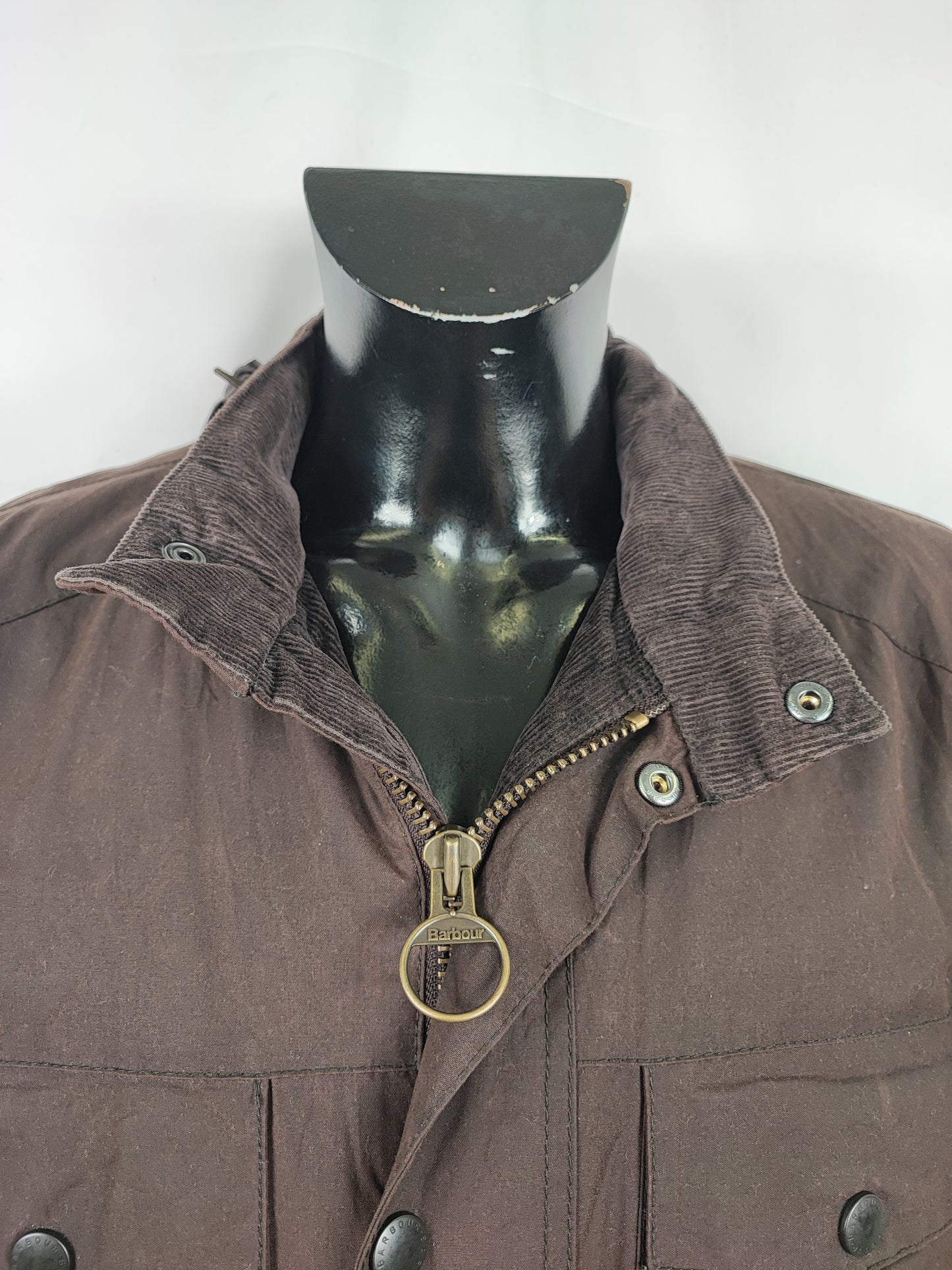 Barbour Giacca Uomo Corbridge marrone XXL Man Brown Waxed Corbridge Jacket XXLarge