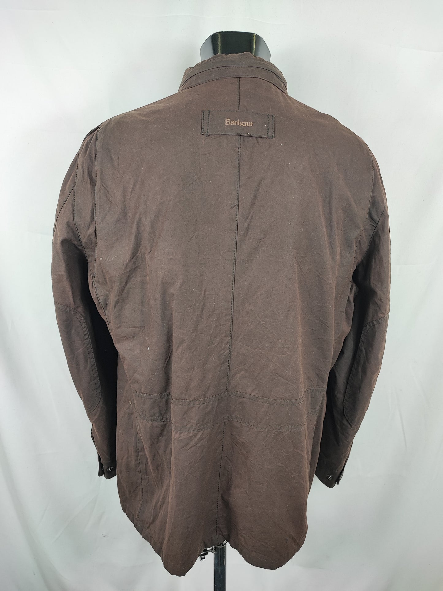 Barbour Giacca Uomo Corbridge marrone XXL Man Brown Waxed Corbridge Jacket XXLarge