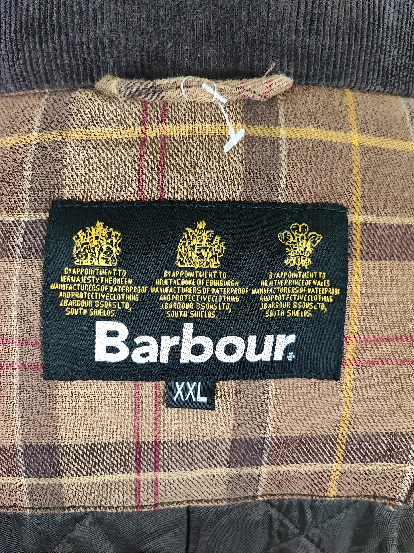 Barbour Giacca Uomo Corbridge marrone XXL Man Brown Waxed Corbridge Jacket XXLarge
