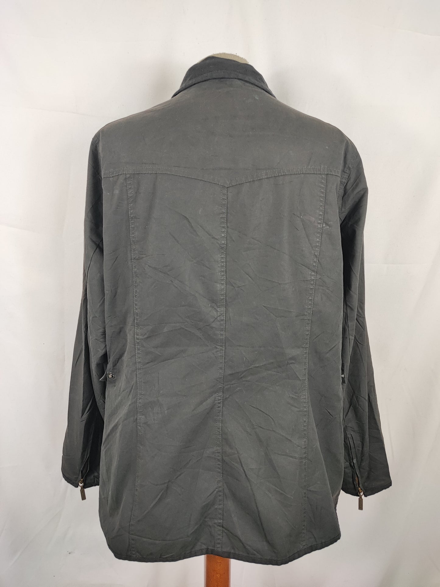 Giacca Barbour corta unisex nero Kate liberty jacket Tg.48 - Black Unisex Wax Kate jacket size uk18