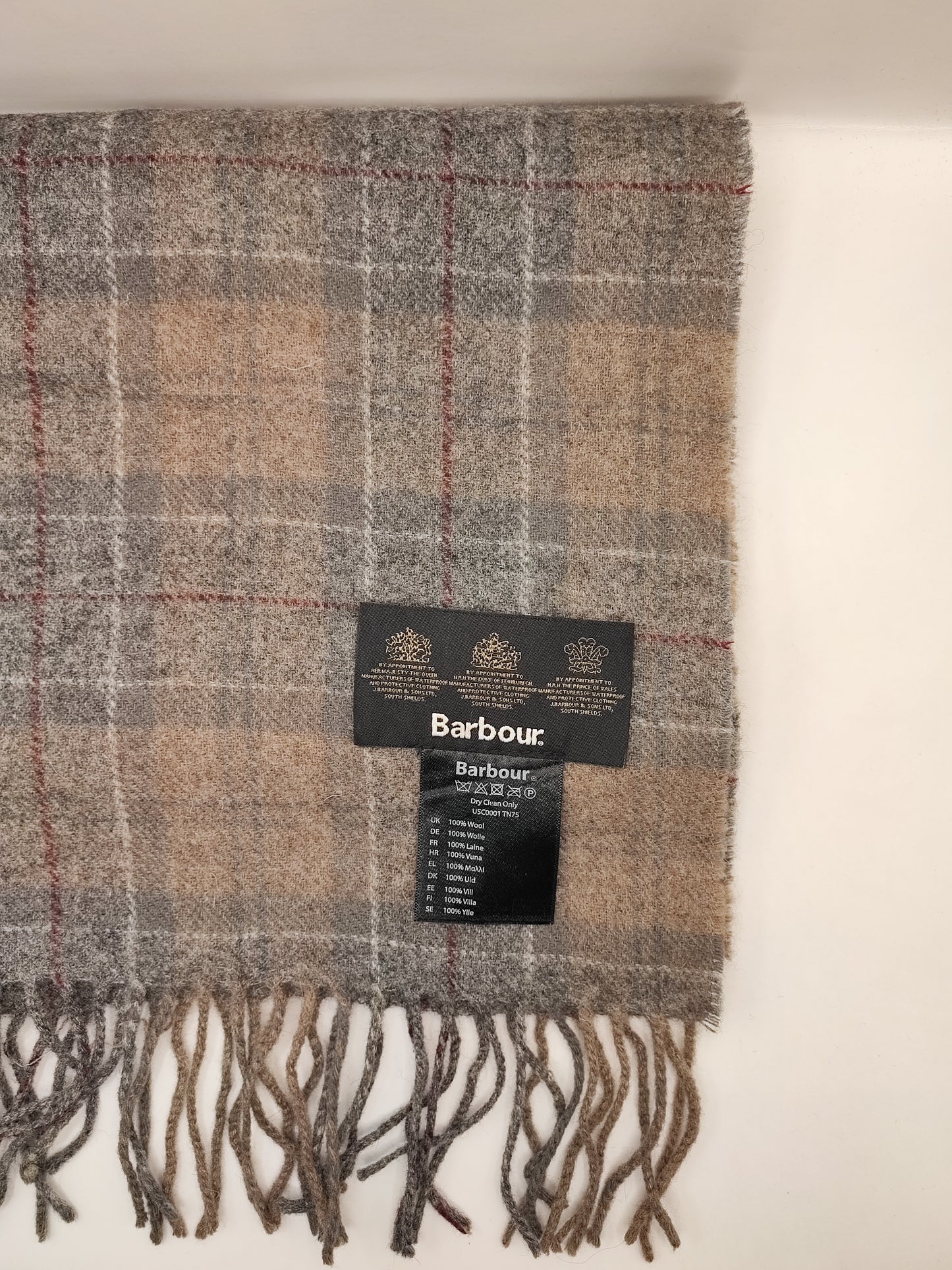 Sciarpa Barbour in lana