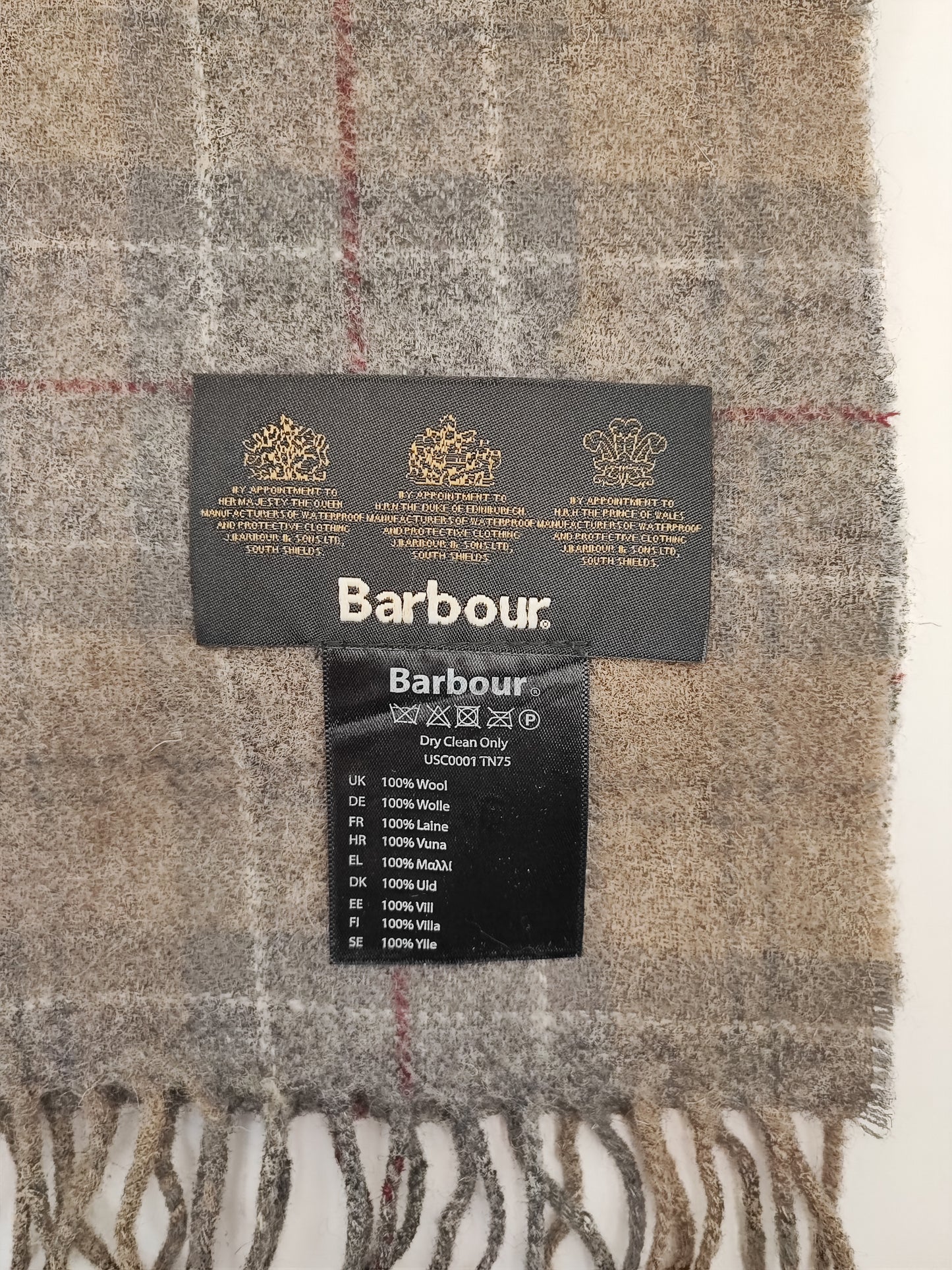 Sciarpa Barbour in lana