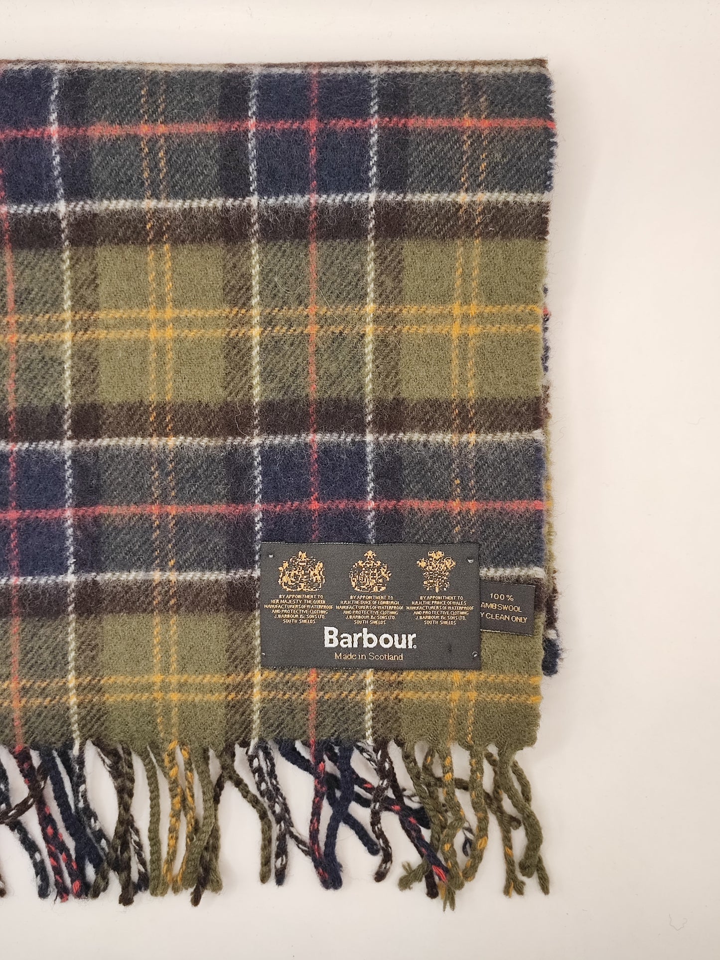 Sciarpa Barbour in lana