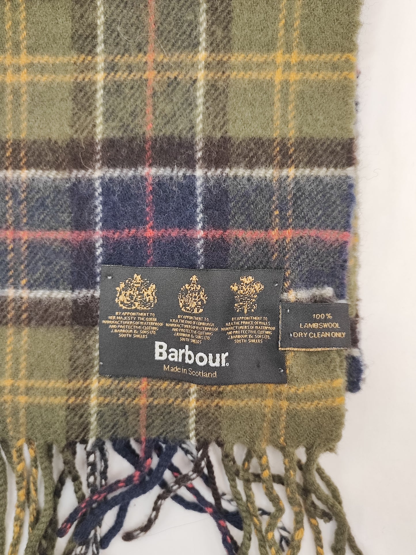 Sciarpa Barbour in lana