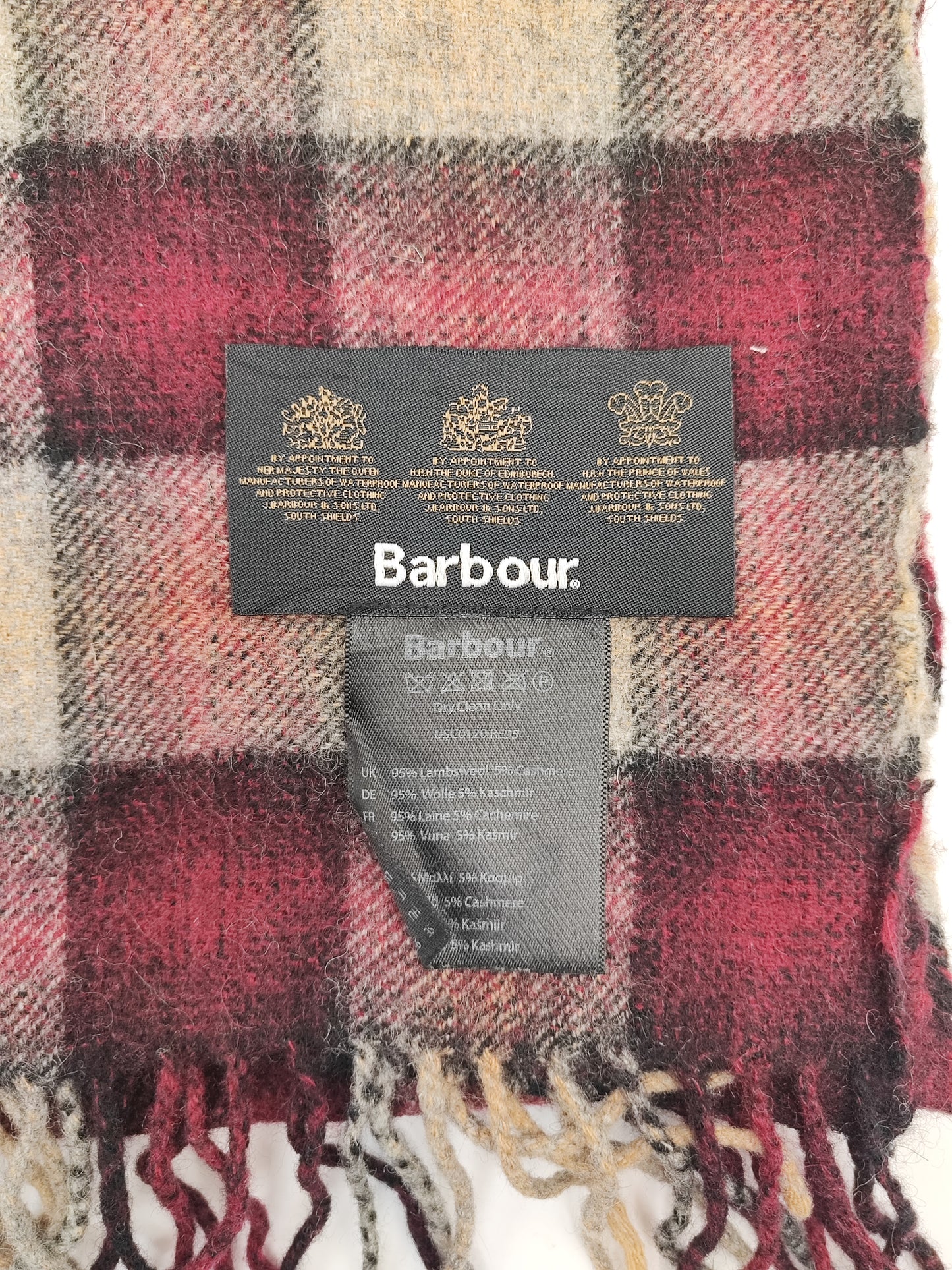 Sciarpa Barbour in lana