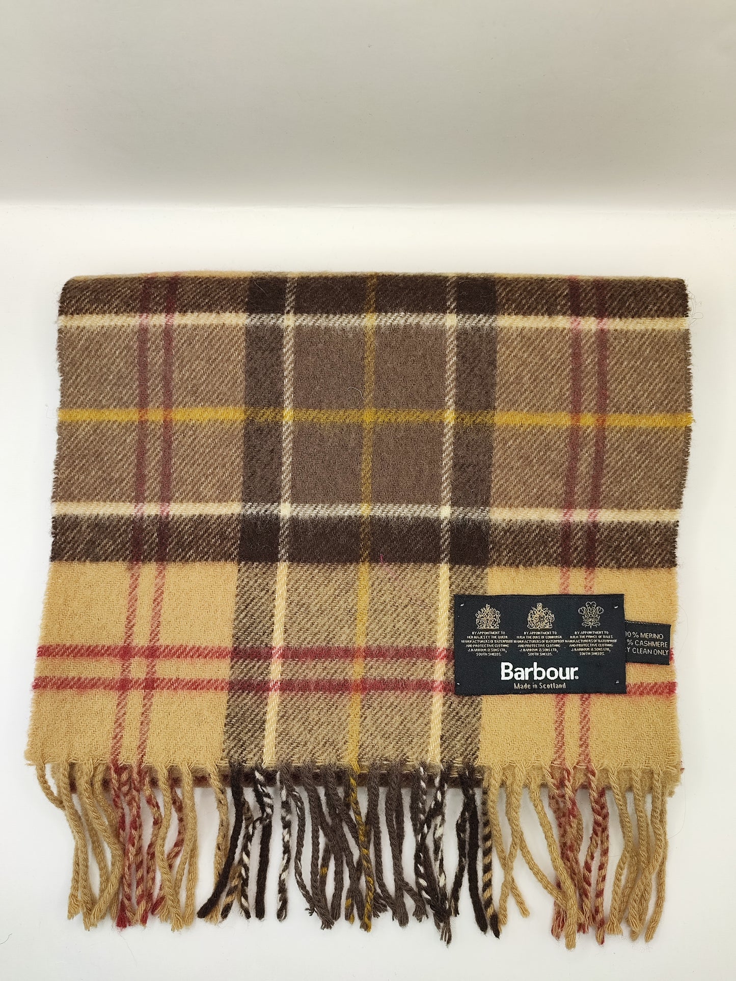 Sciarpa Barbour in lana
