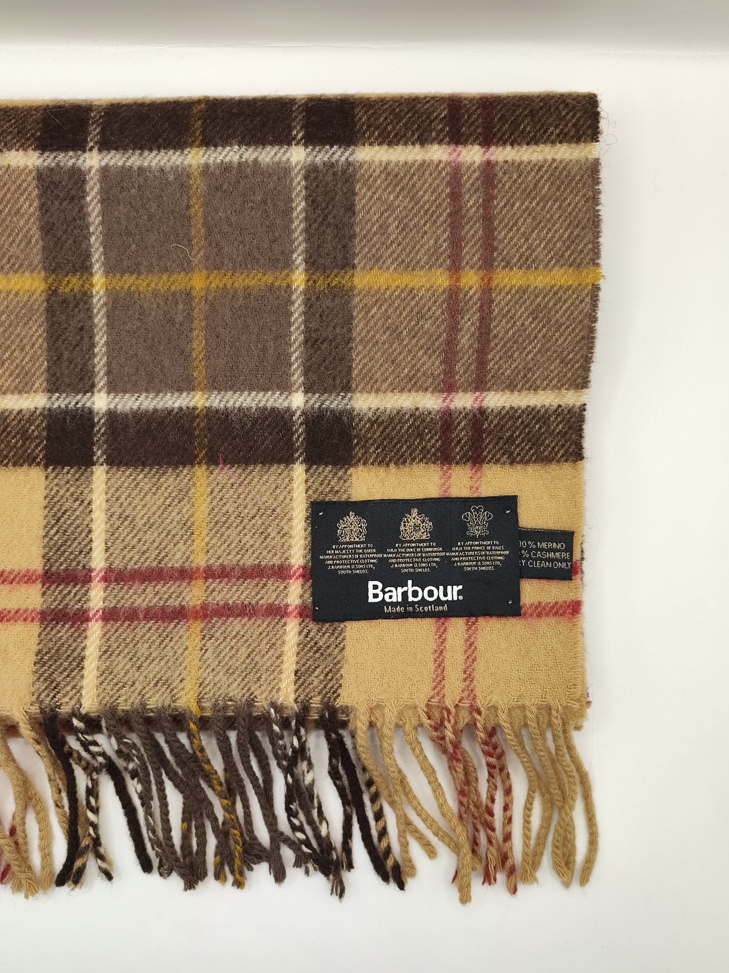 Sciarpa Barbour in lana