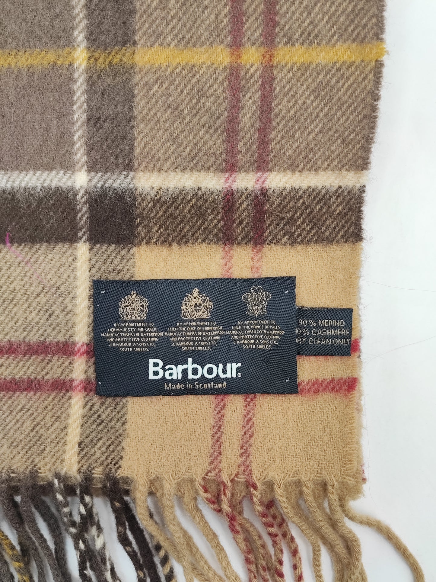 Sciarpa Barbour in lana