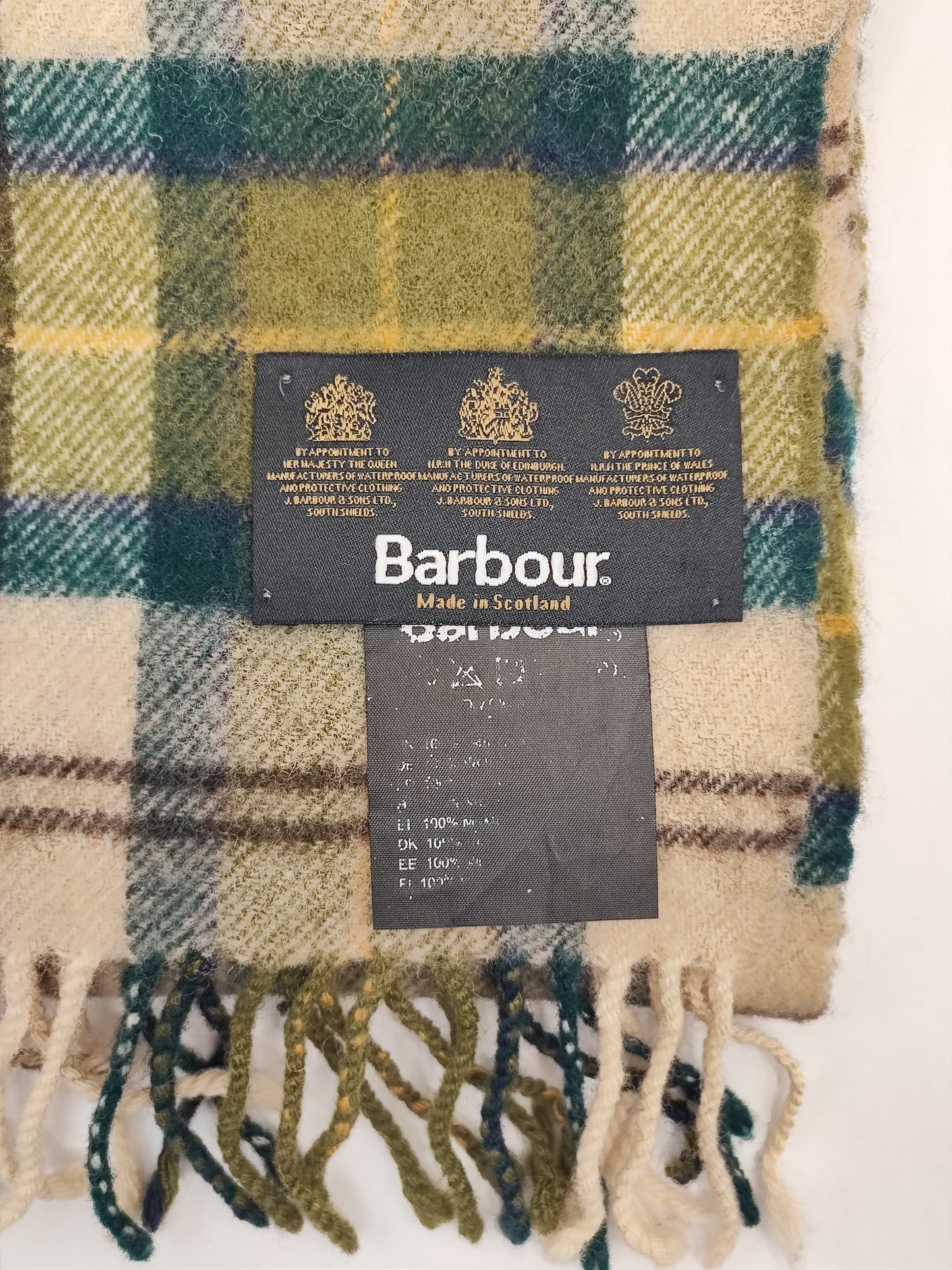 Sciarpa Barbour in lana