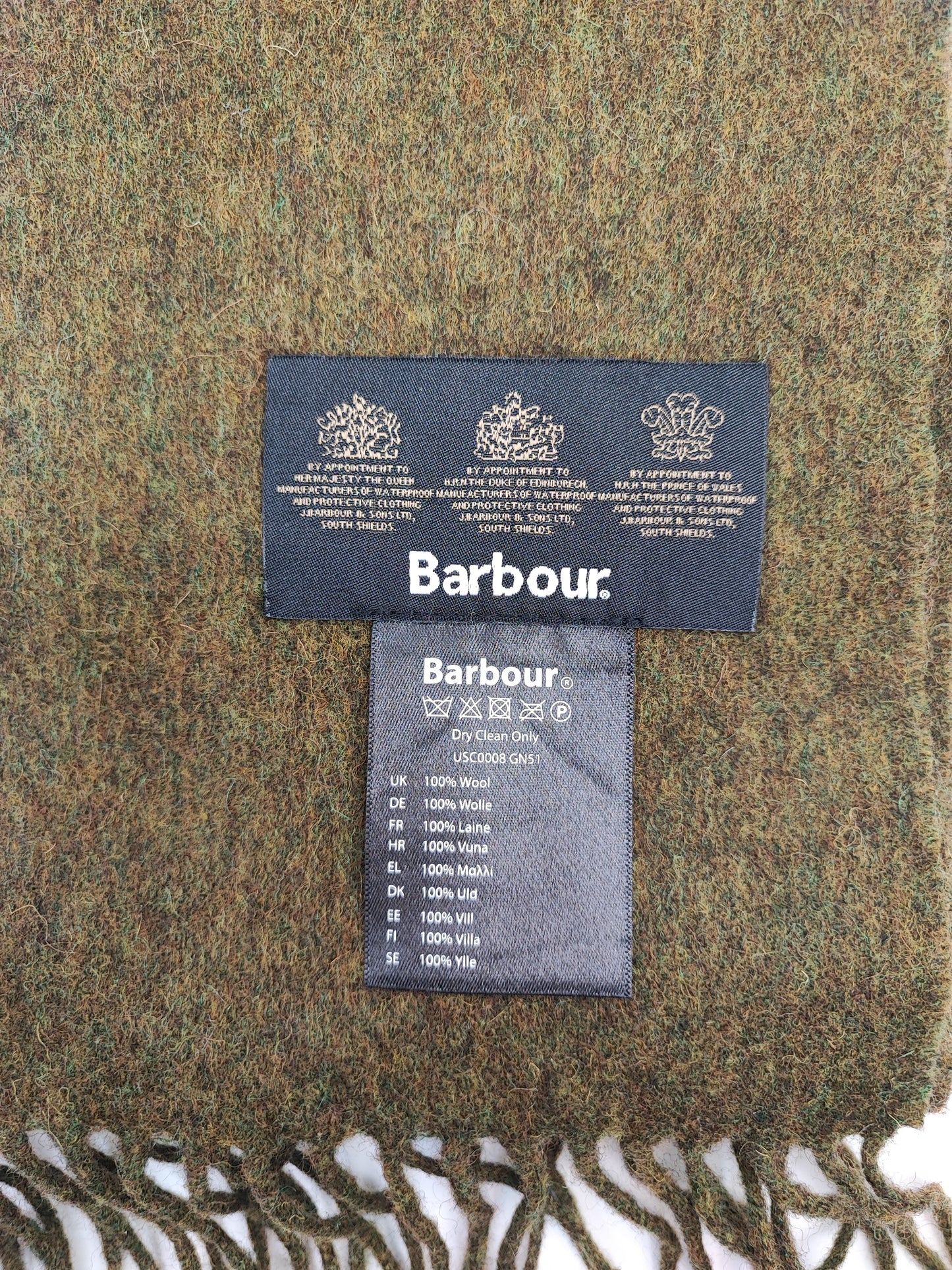 Sciarpa Barbour in lana