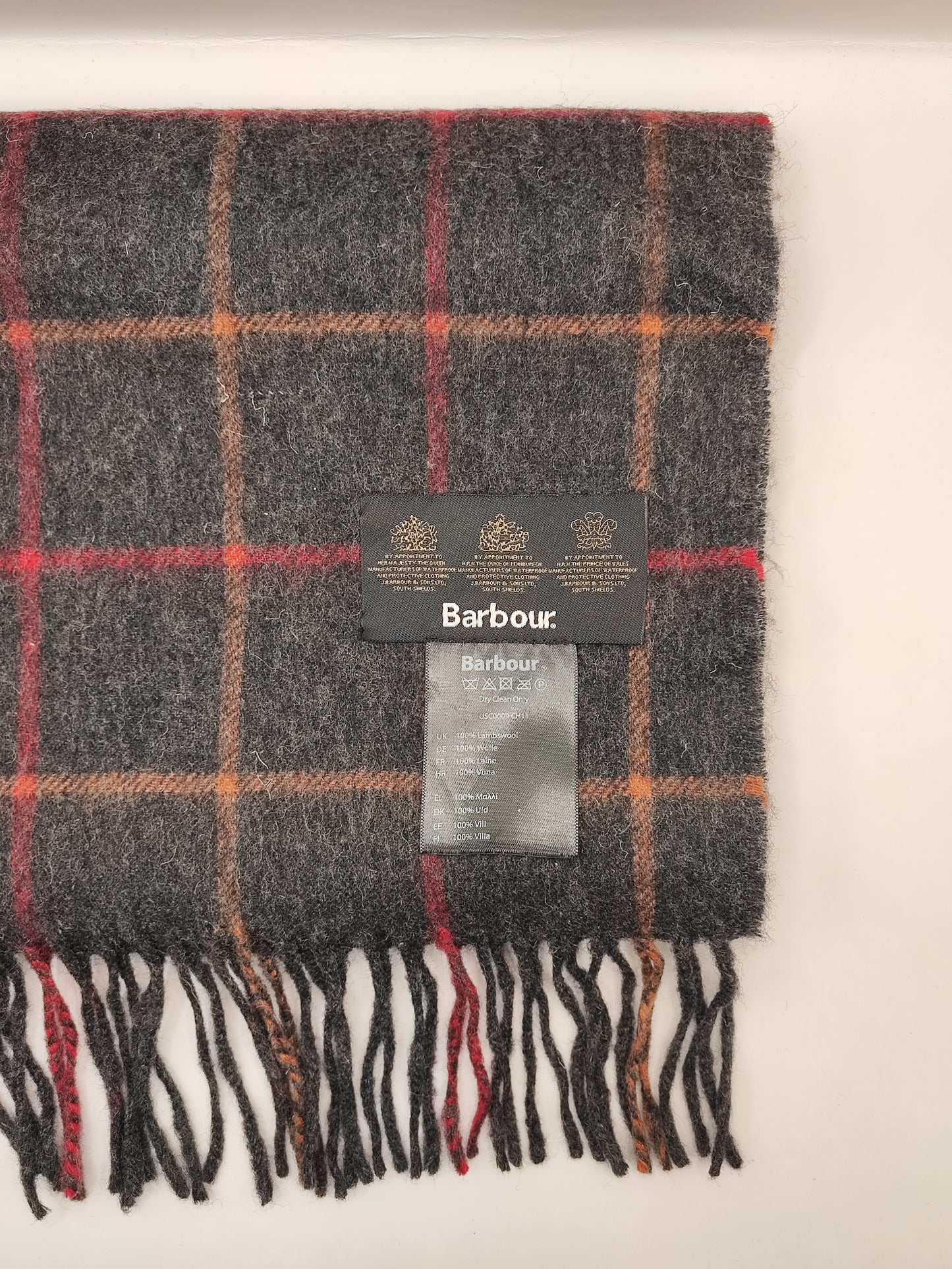 Sciarpa Barbour in lana