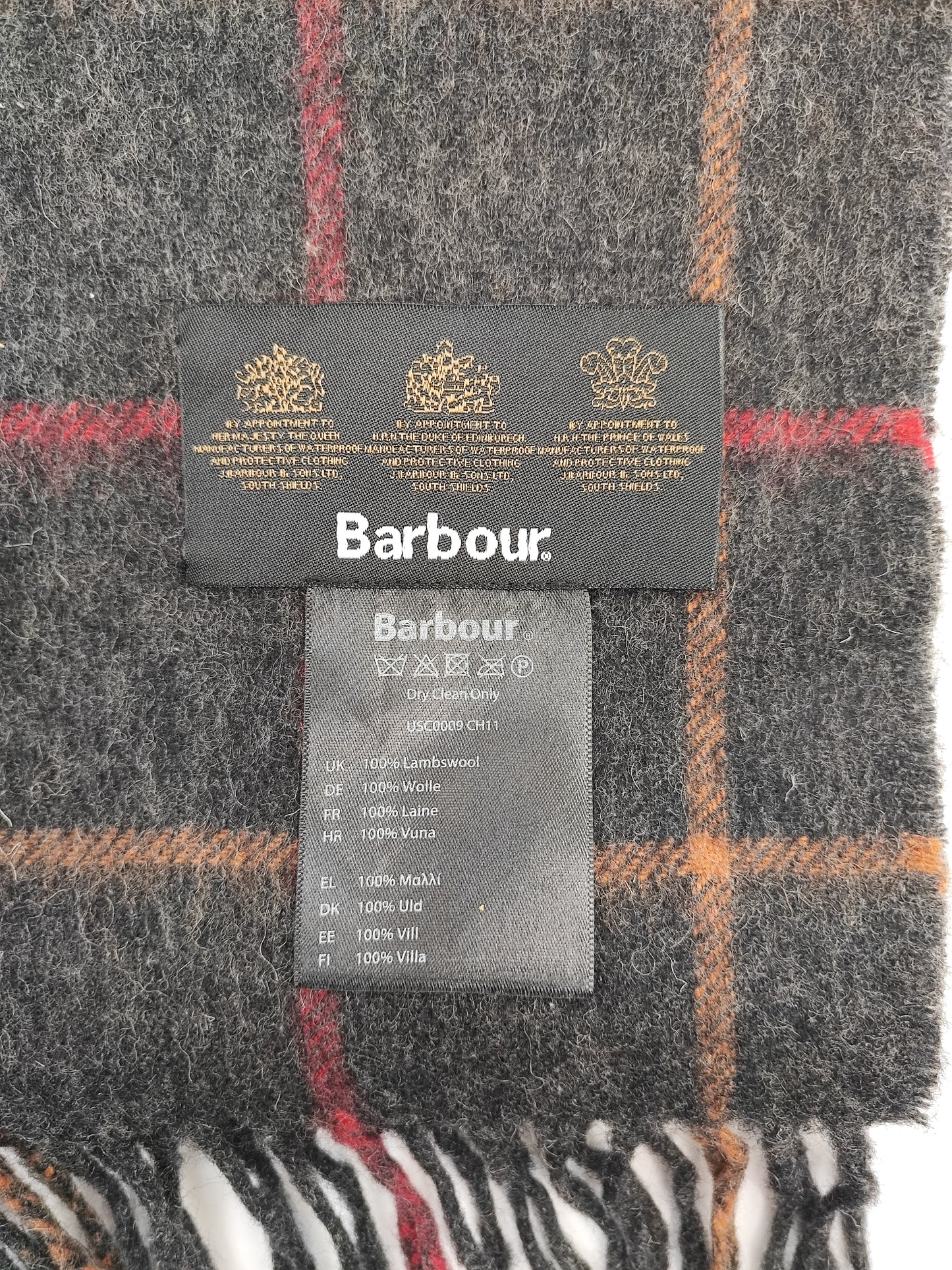 Sciarpa Barbour in lana