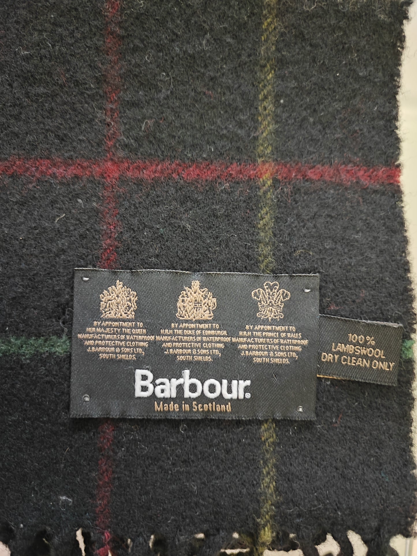 Sciarpa Barbour in lana