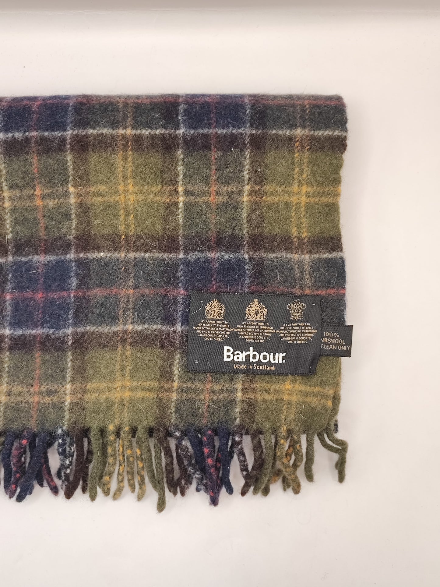 Sciarpa Barbour in lana