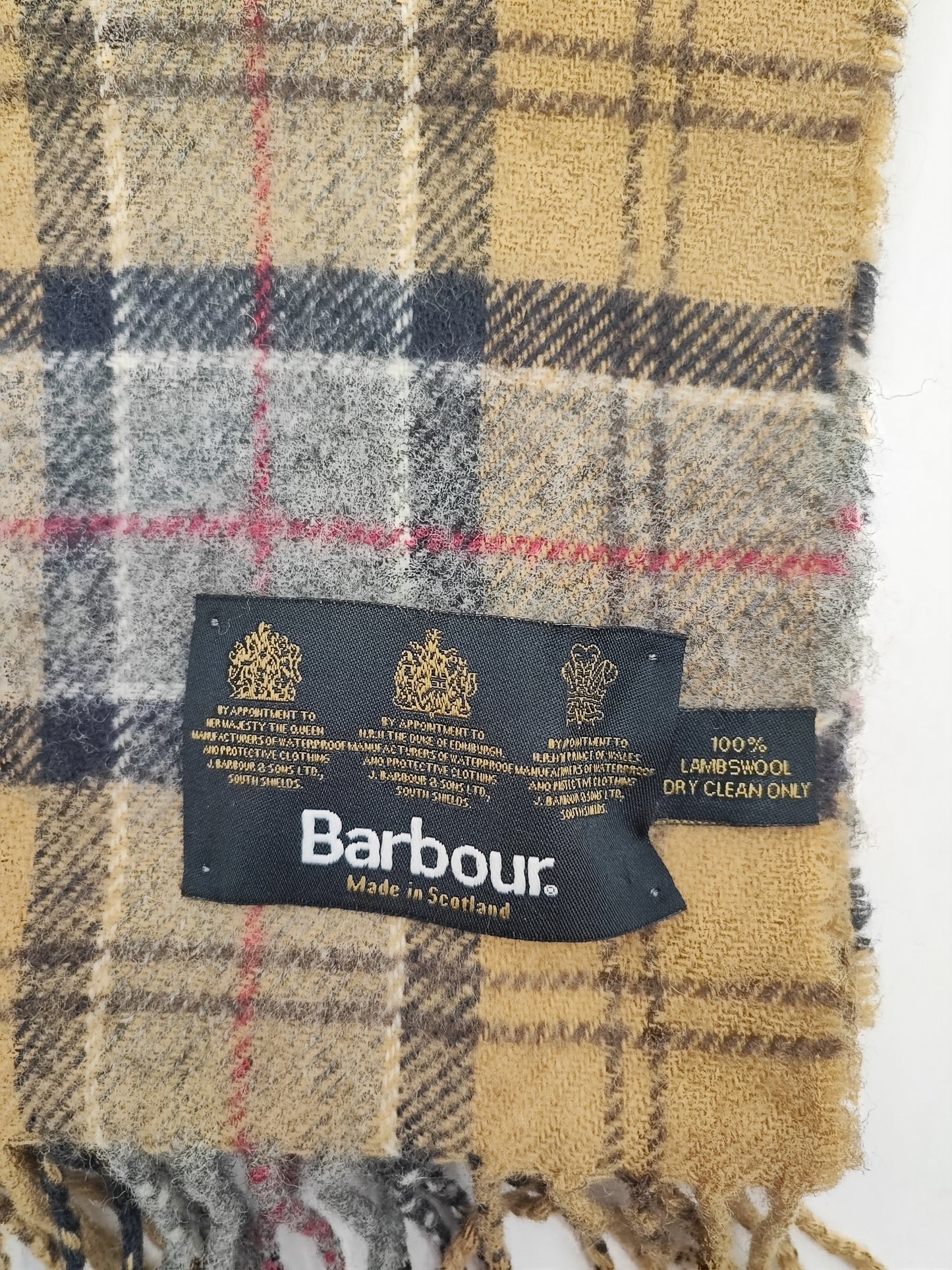 Sciarpa Barbour in lana