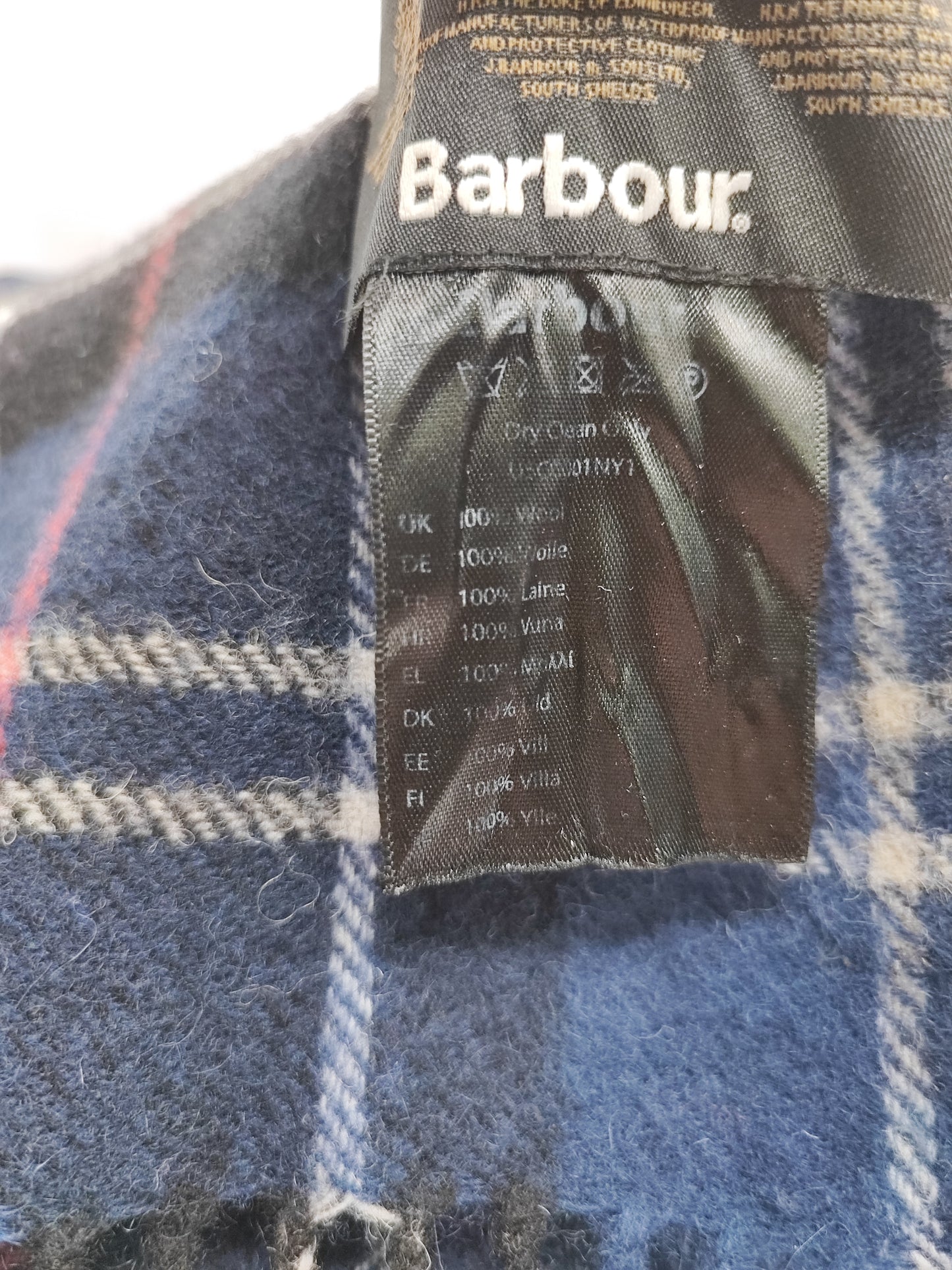 Sciarpa Barbour in lana
