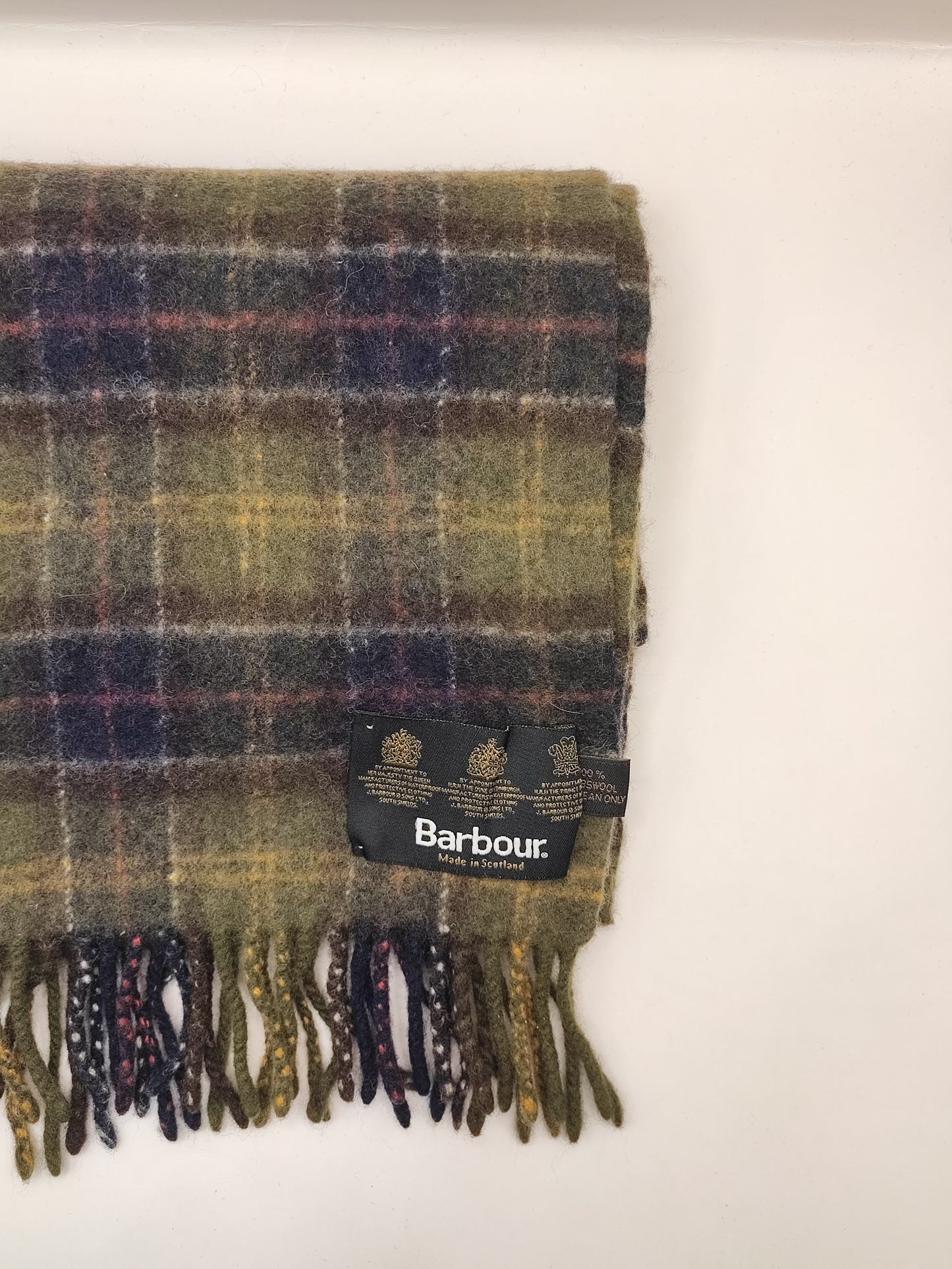 Sciarpa Barbour in lana
