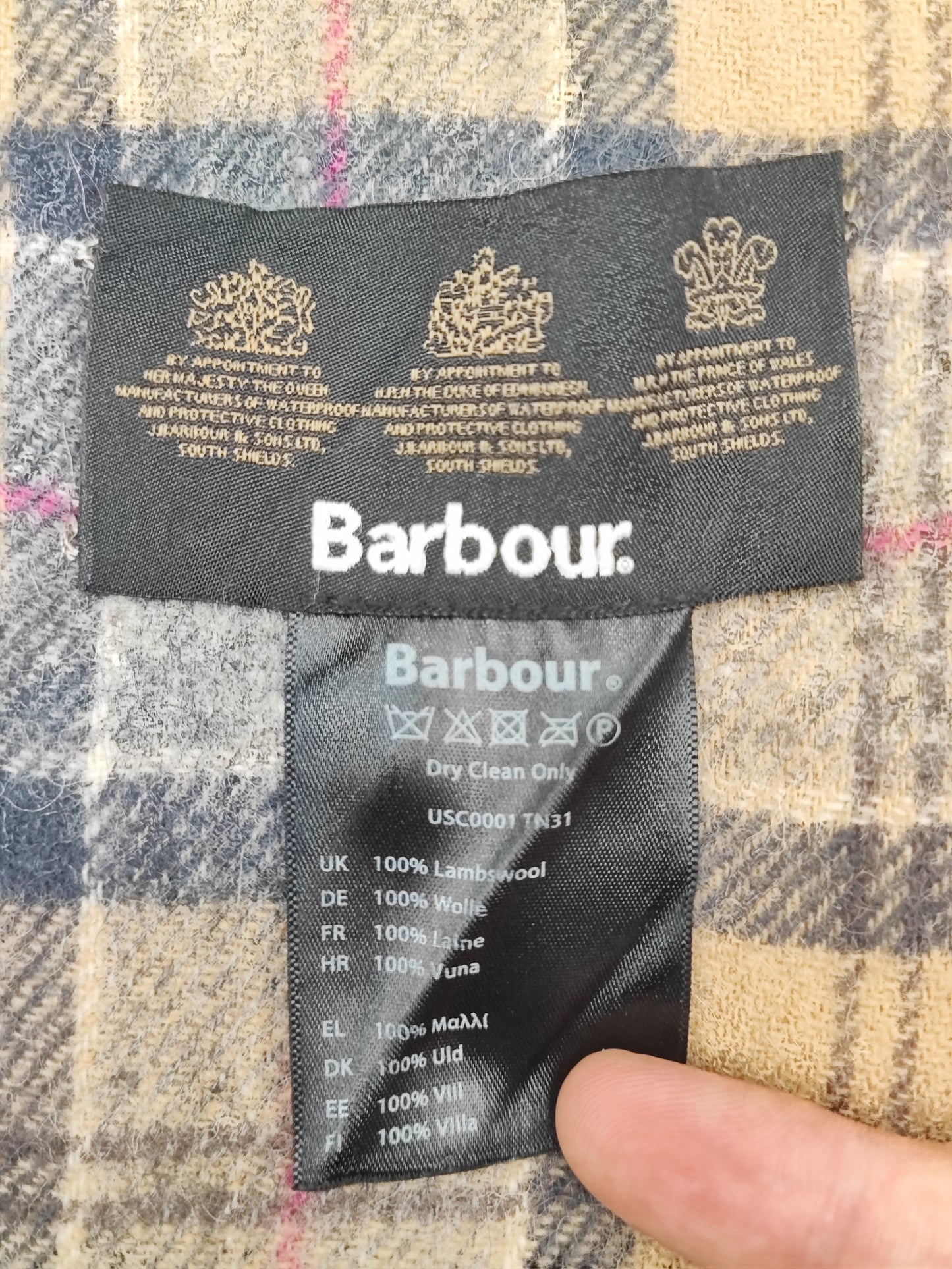 Sciarpa Barbour in lana