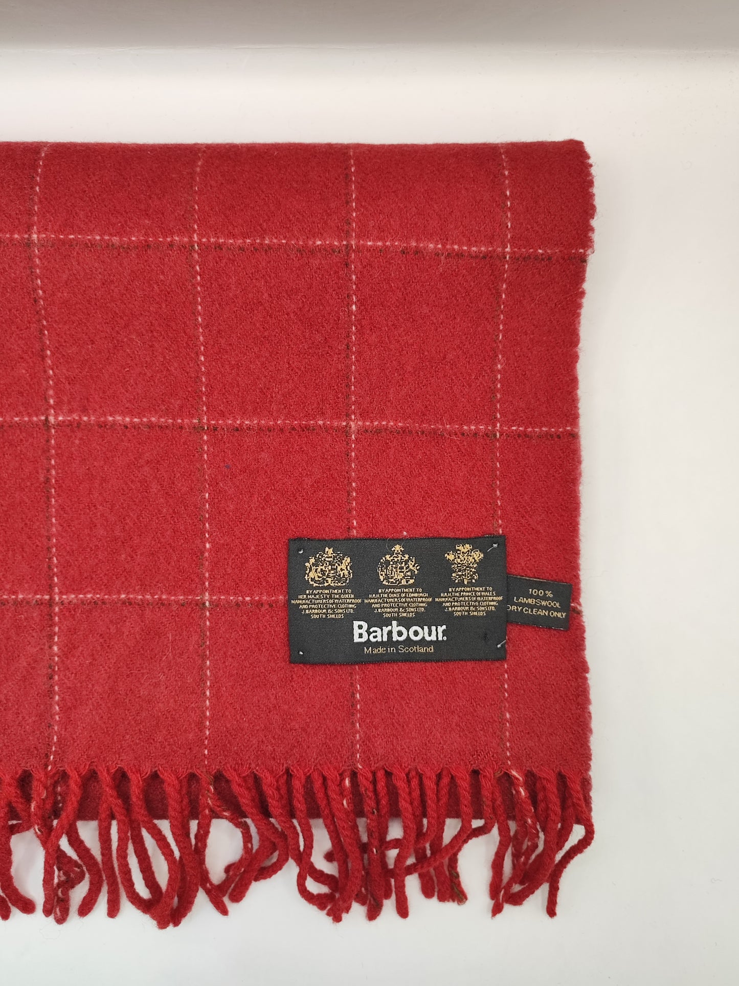 Sciarpa Barbour in lana