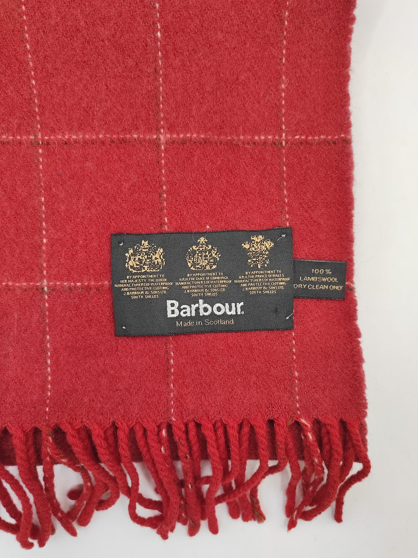 Sciarpa Barbour in lana