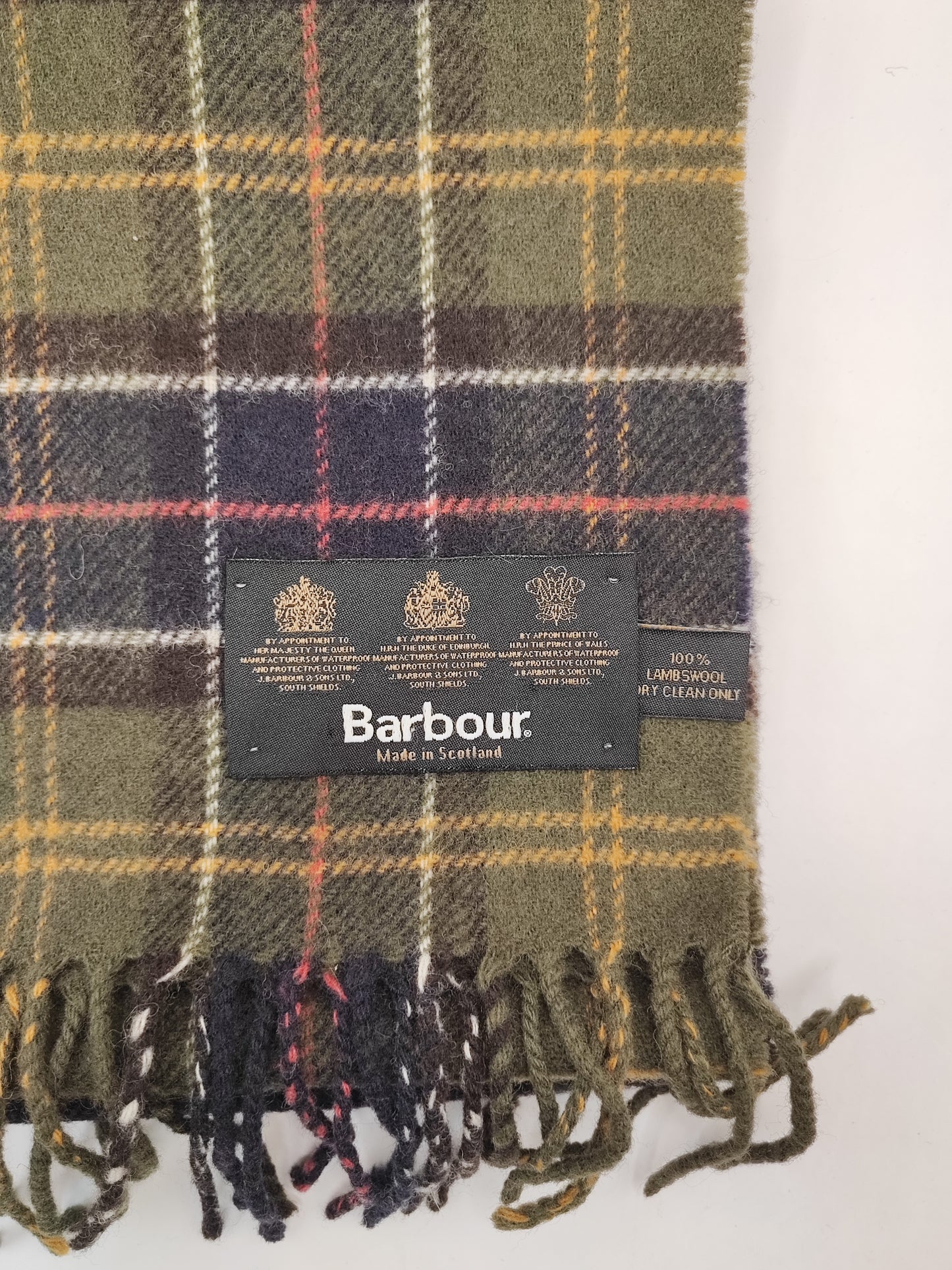 Sciarpa Barbour in lana