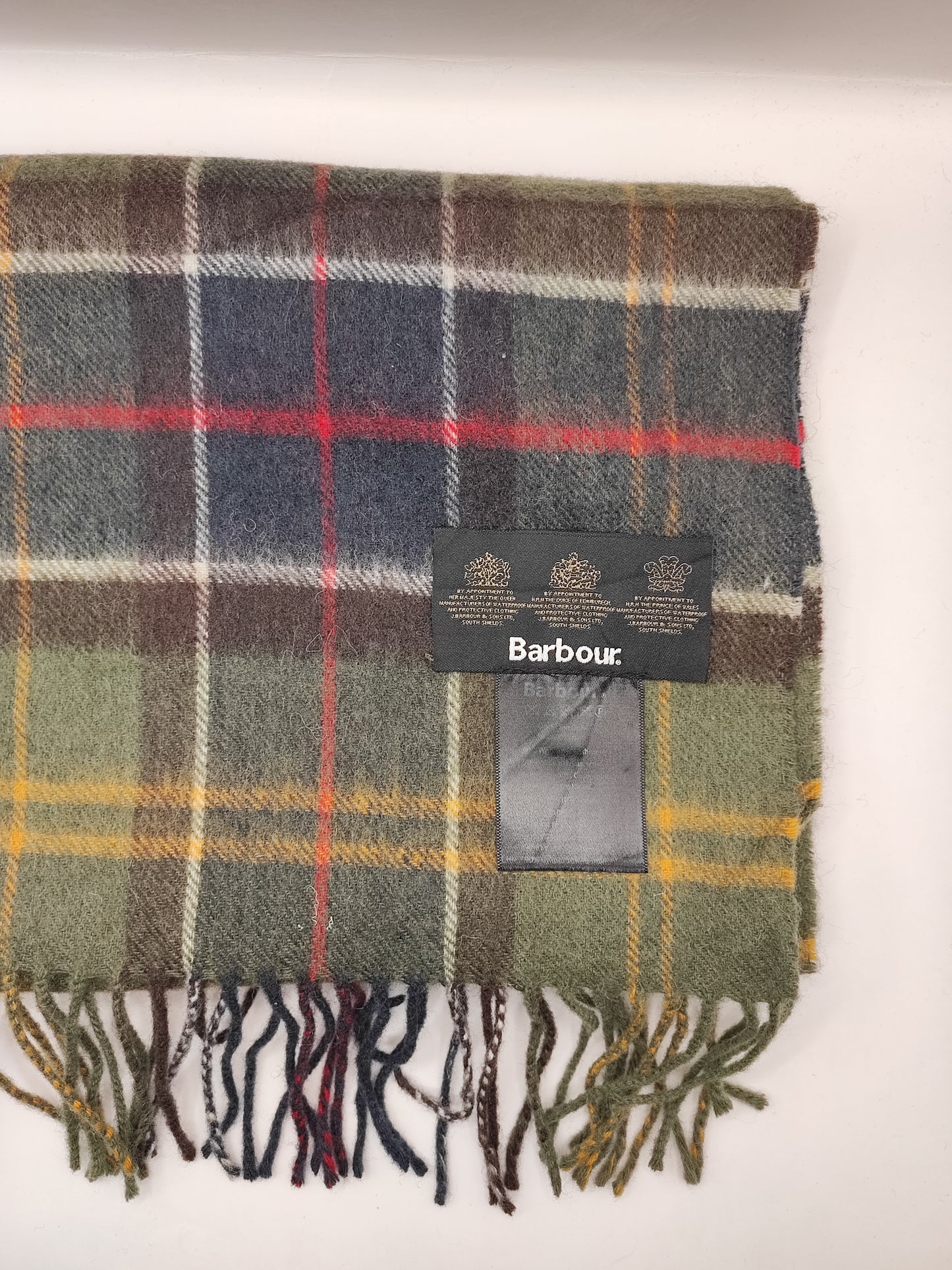 Sciarpa Barbour in lana