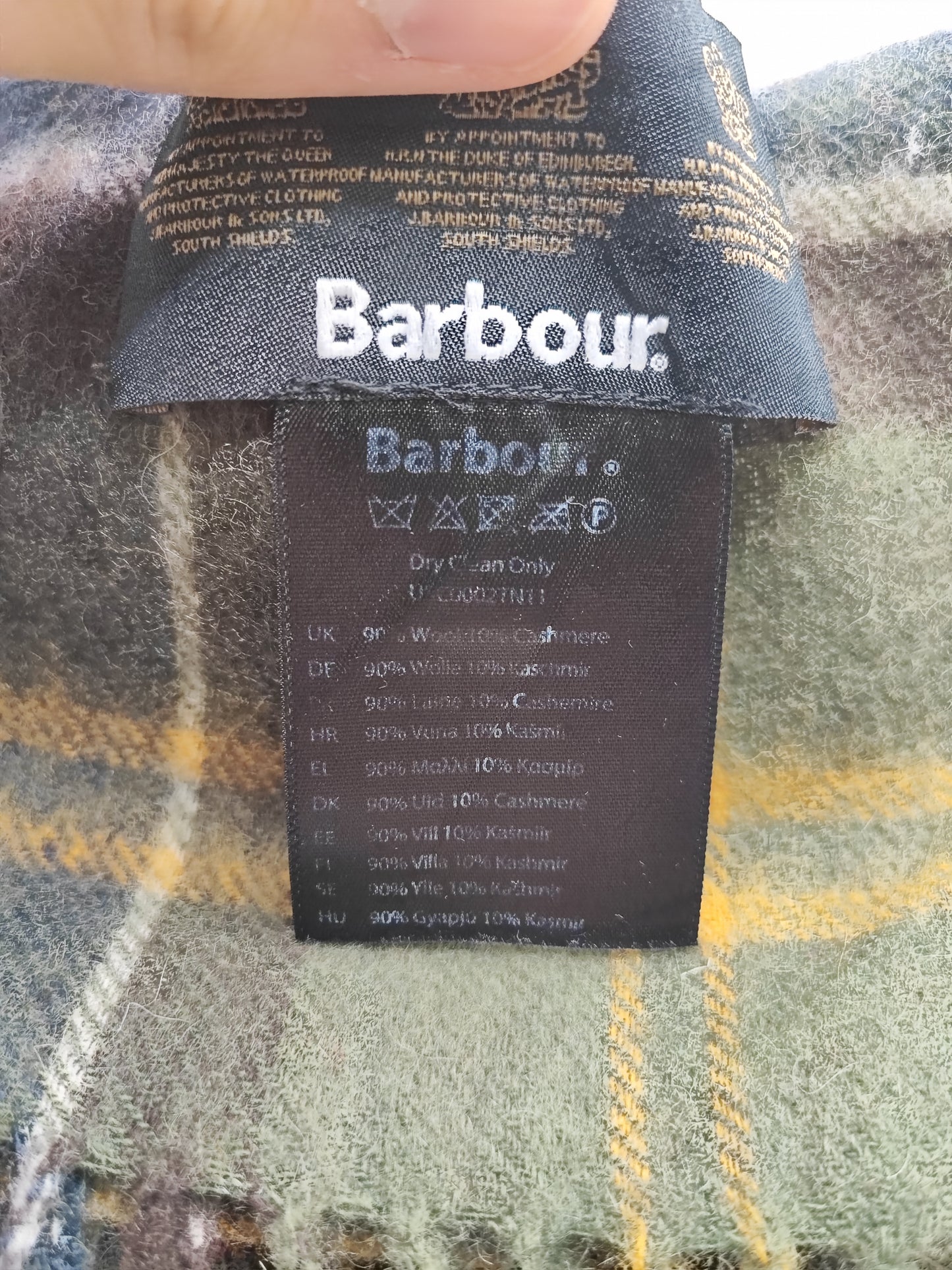 Sciarpa Barbour in lana