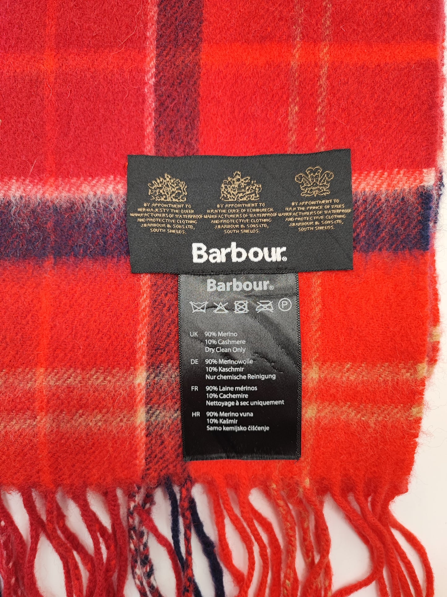 Sciarpa Barbour in lana