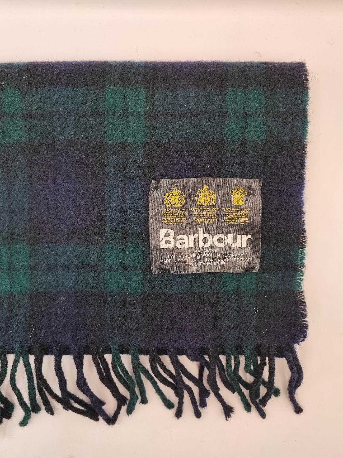 Sciarpa Barbour in lana