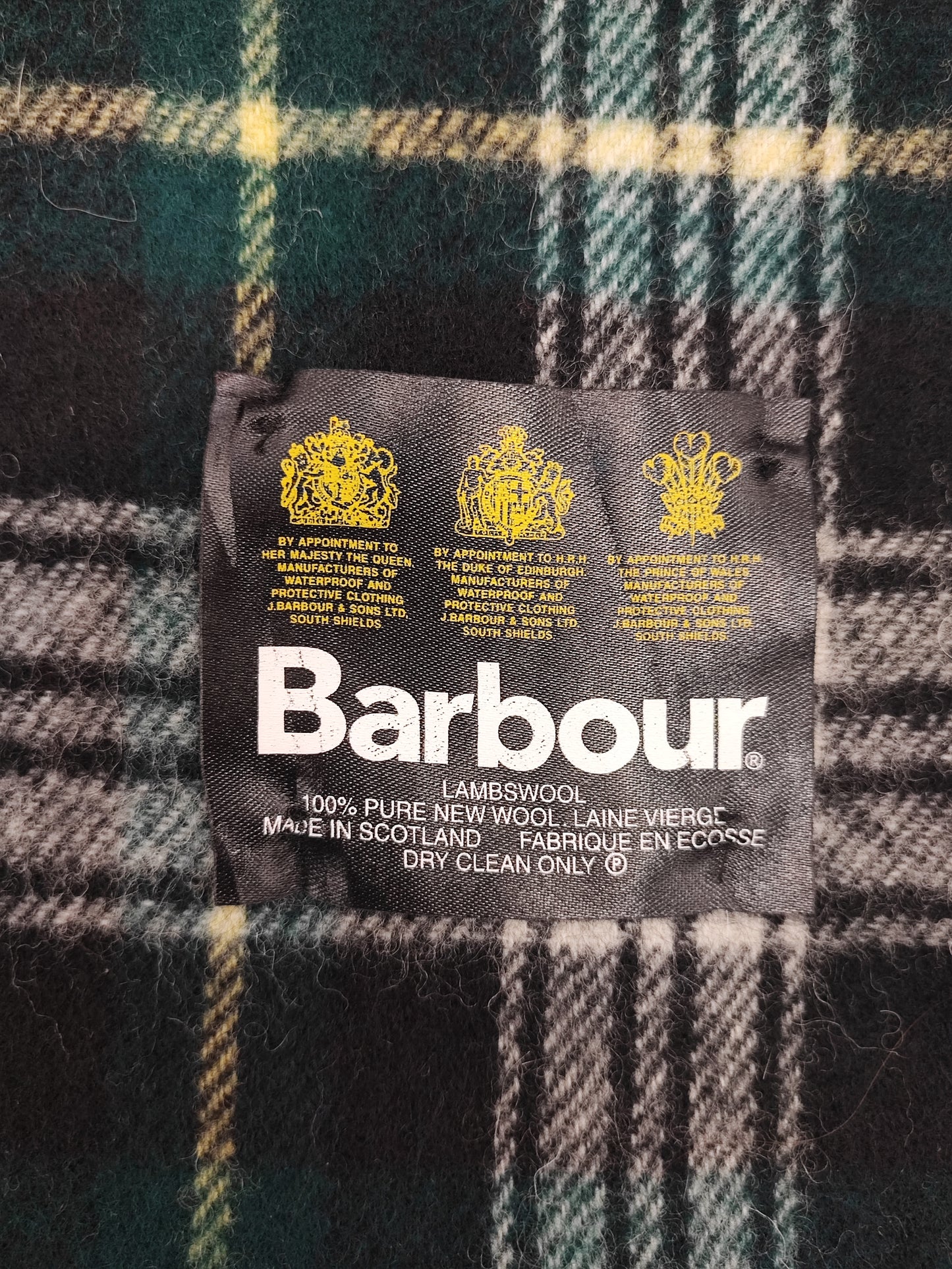 Sciarpa Barbour in lana