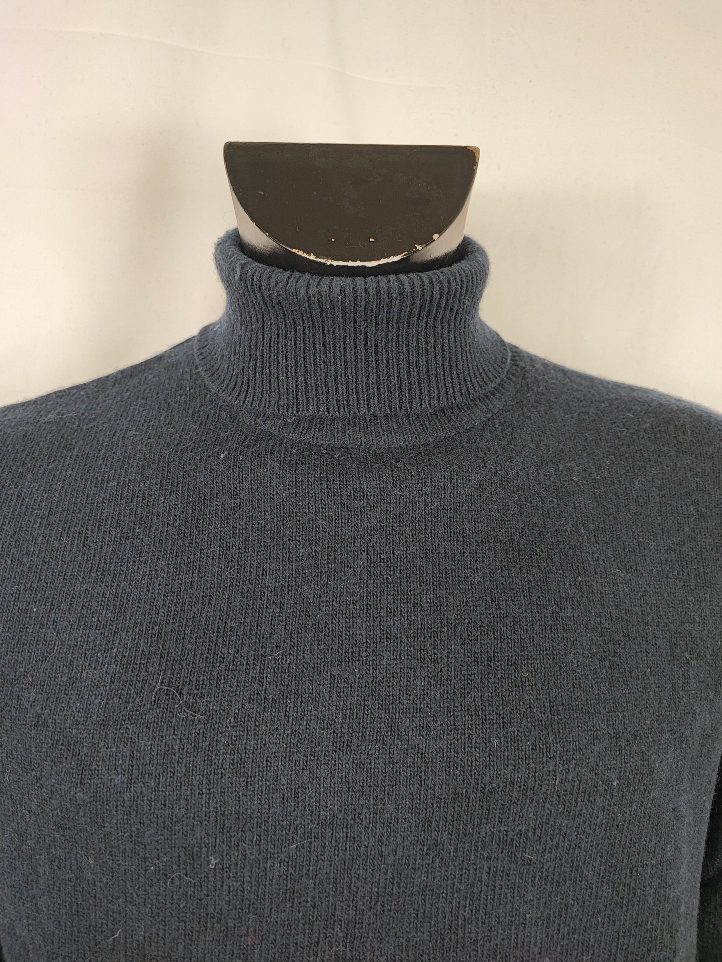 Maglione Barbour Blu In lana Small- Man Wool Navy Jumper Size Small