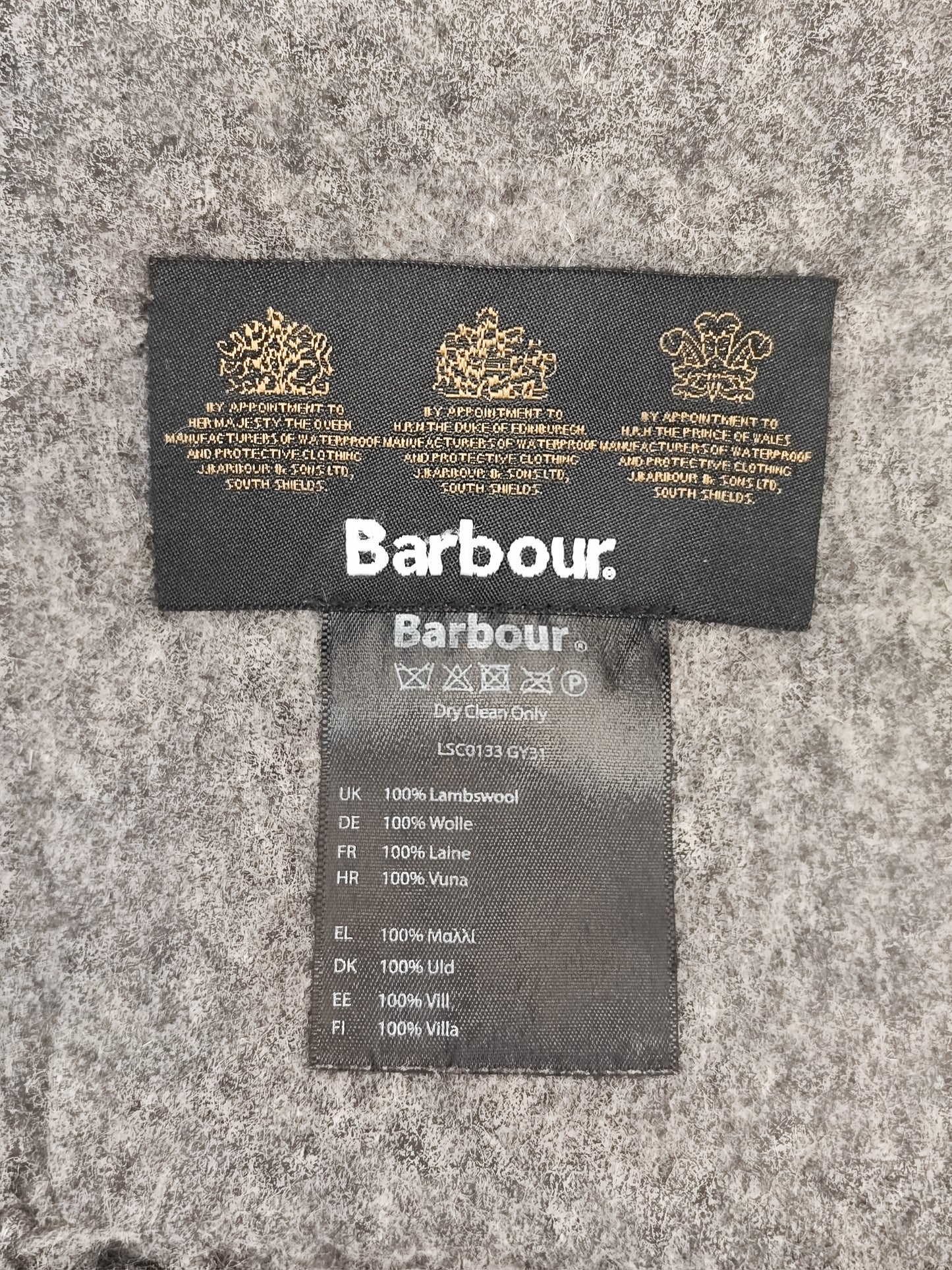 Sciarpa Barbour in lana