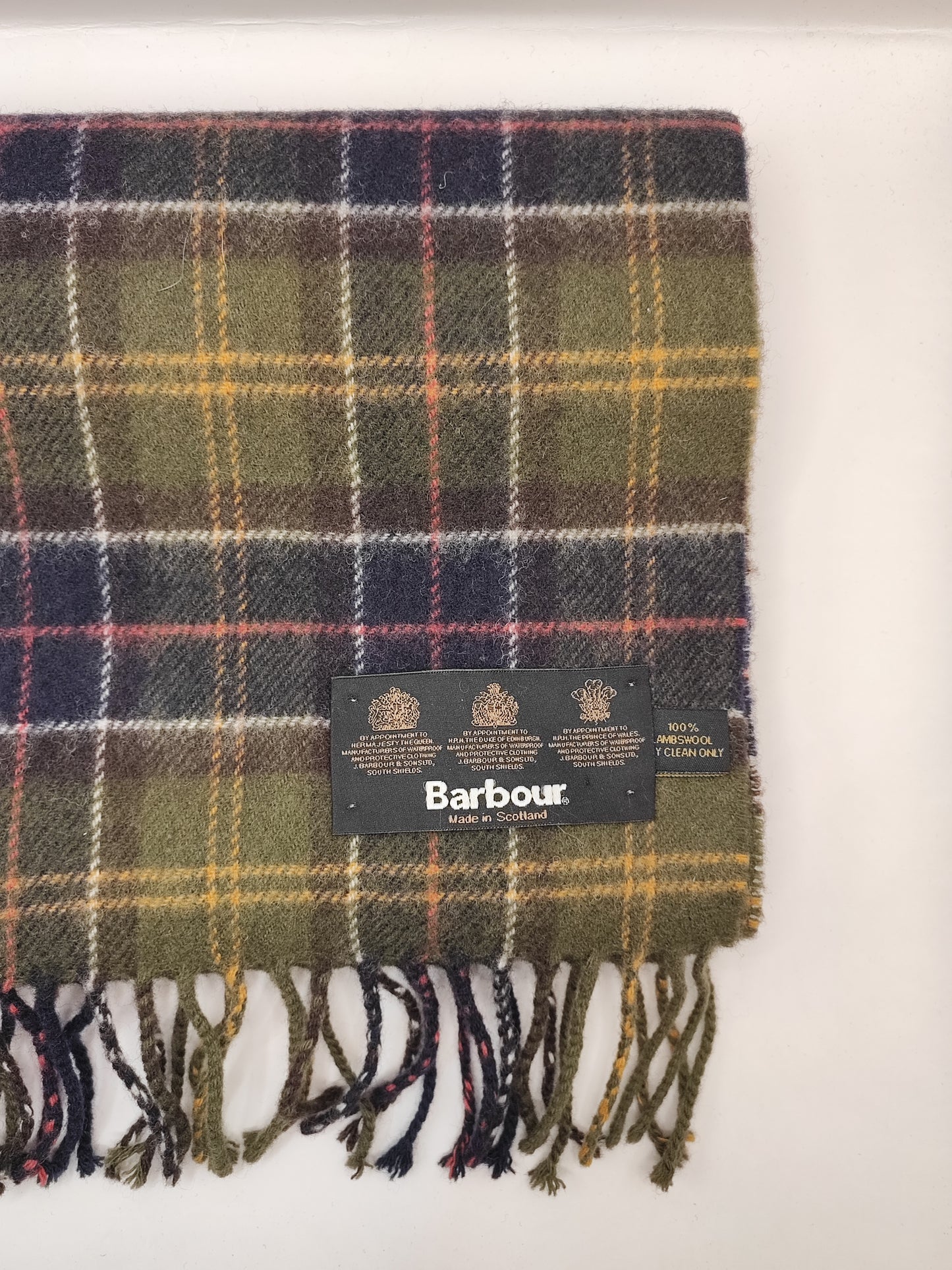 Sciarpa Barbour in lana
