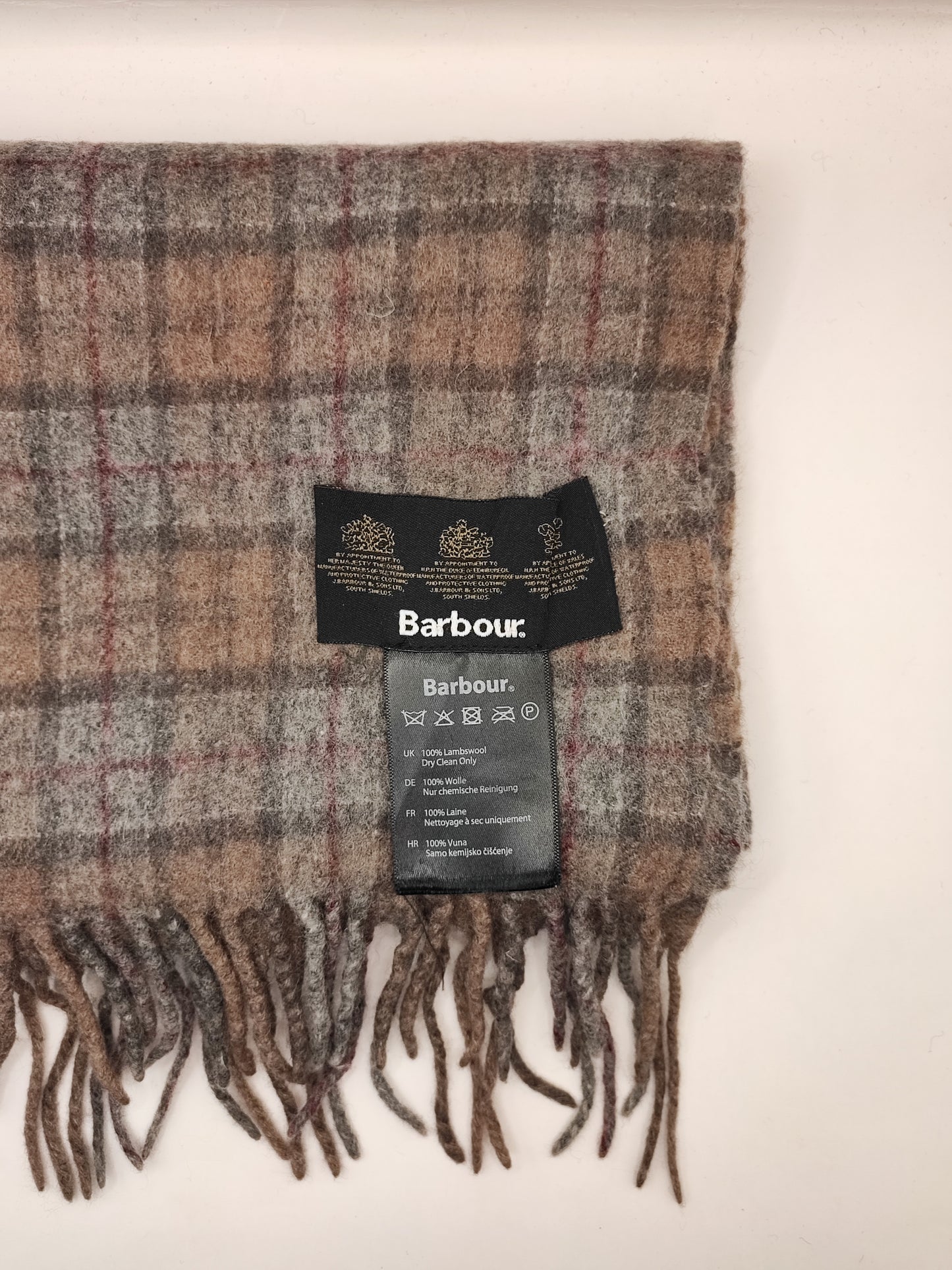 Sciarpa Barbour in lana