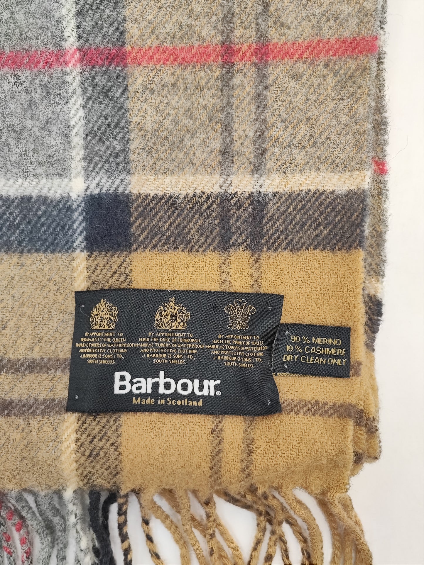 Sciarpa Barbour in lana