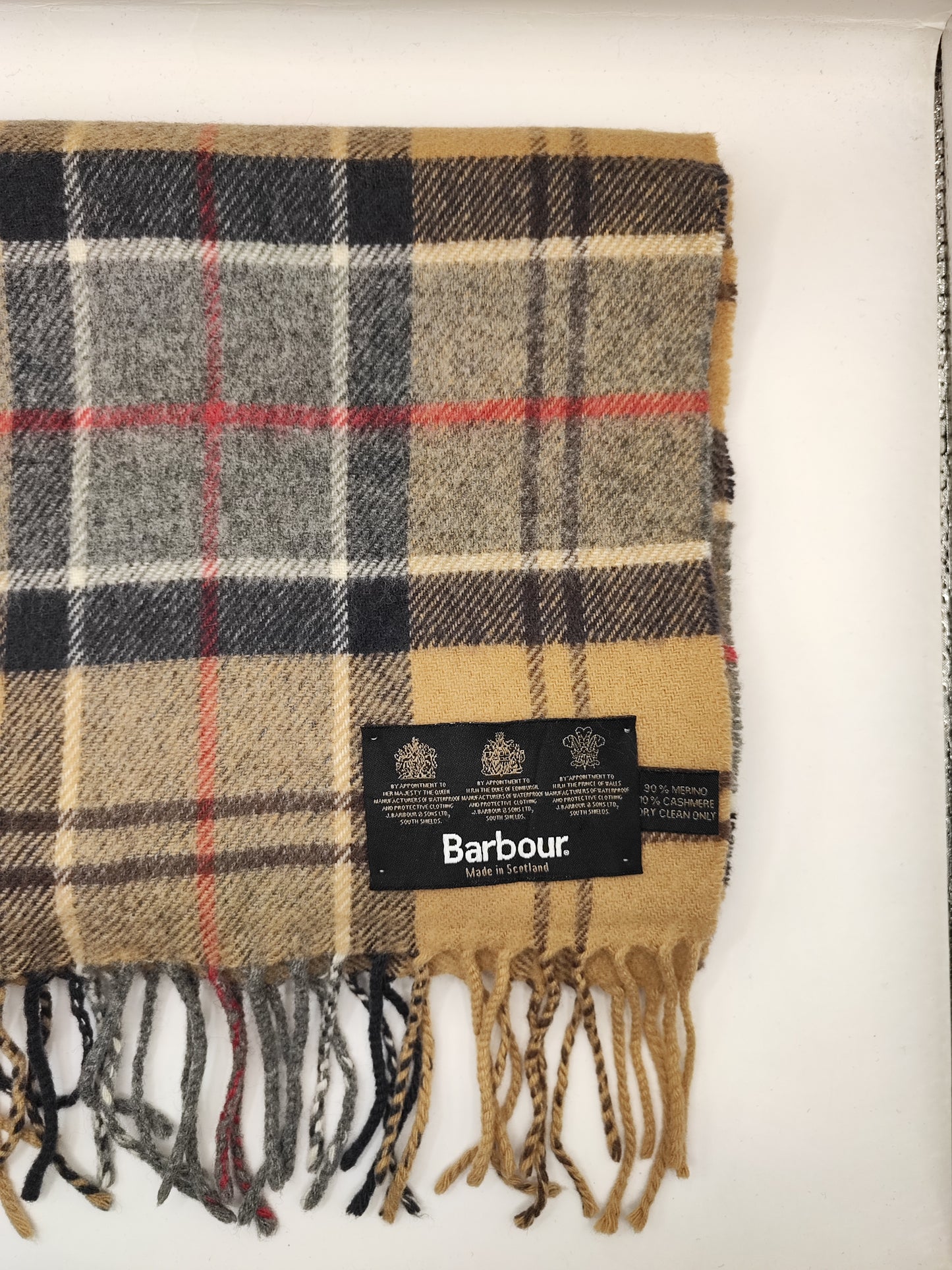Sciarpa Barbour in lana