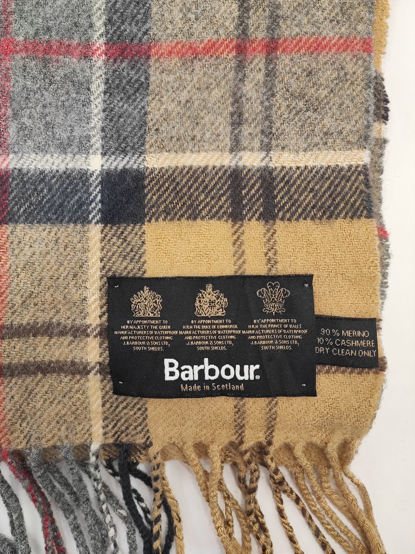 Sciarpa Barbour in lana