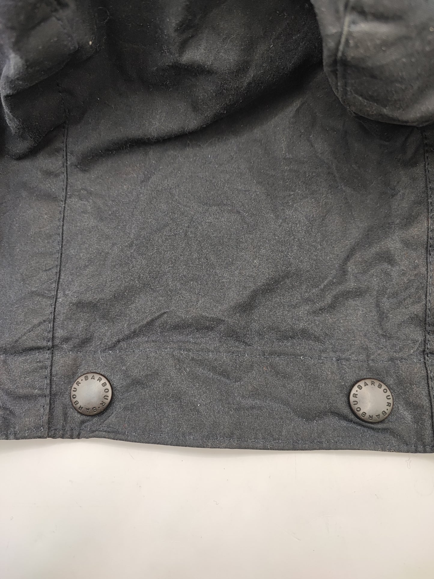 Cappuccio Barbour blu vintage - Navy Waxed hood One size