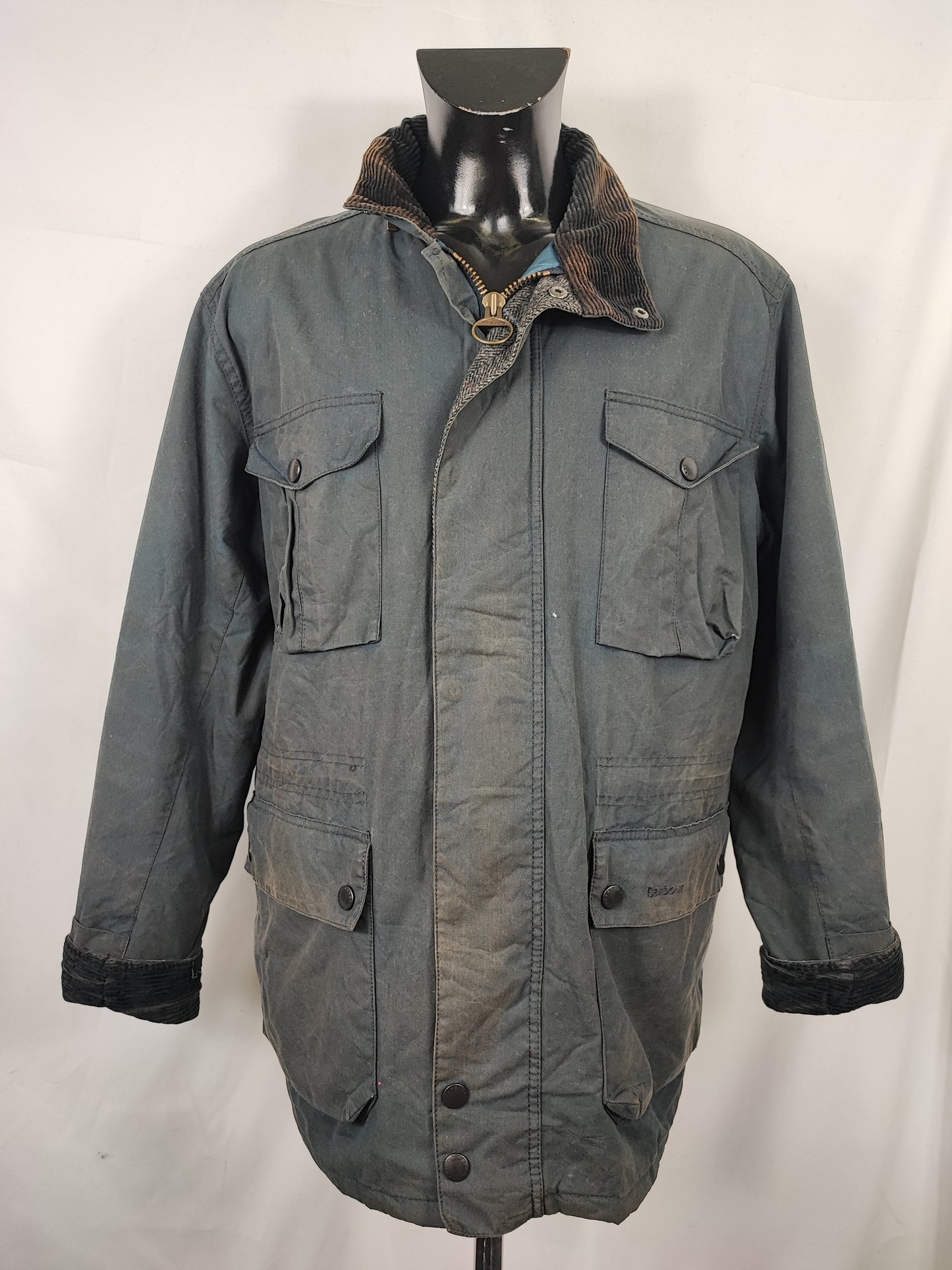 Barbour Giacca uomo blu Large Newcastle Jacket Man Navy Newcastle jacket size Large