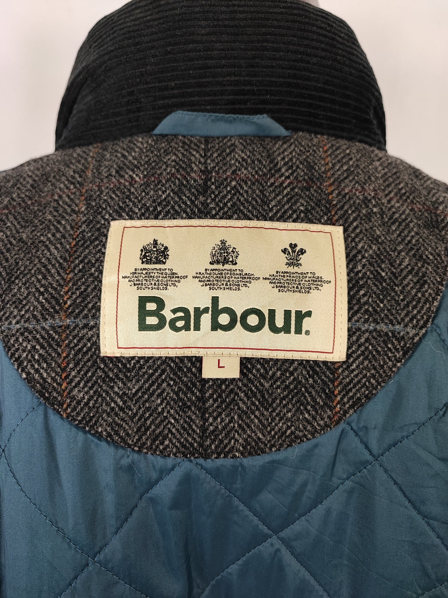 Barbour Giacca uomo blu Large Newcastle Jacket Man Navy Newcastle jacket size Large