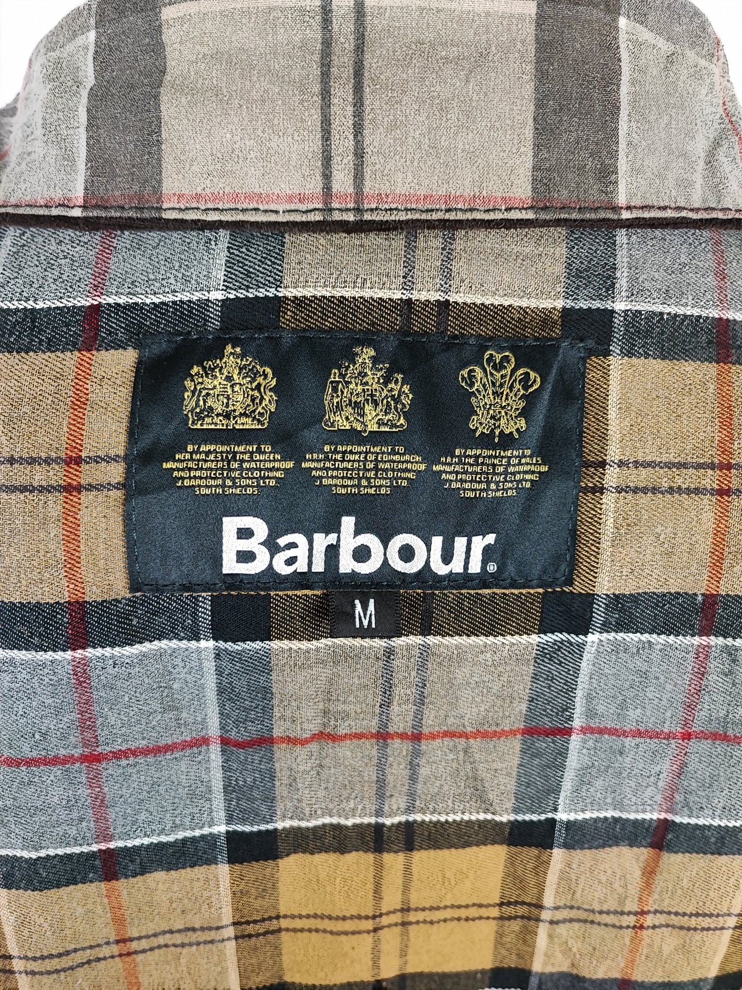 Giacca Barbour da uomo blu cerato Medium-Man Navy Short Wax jacket size M