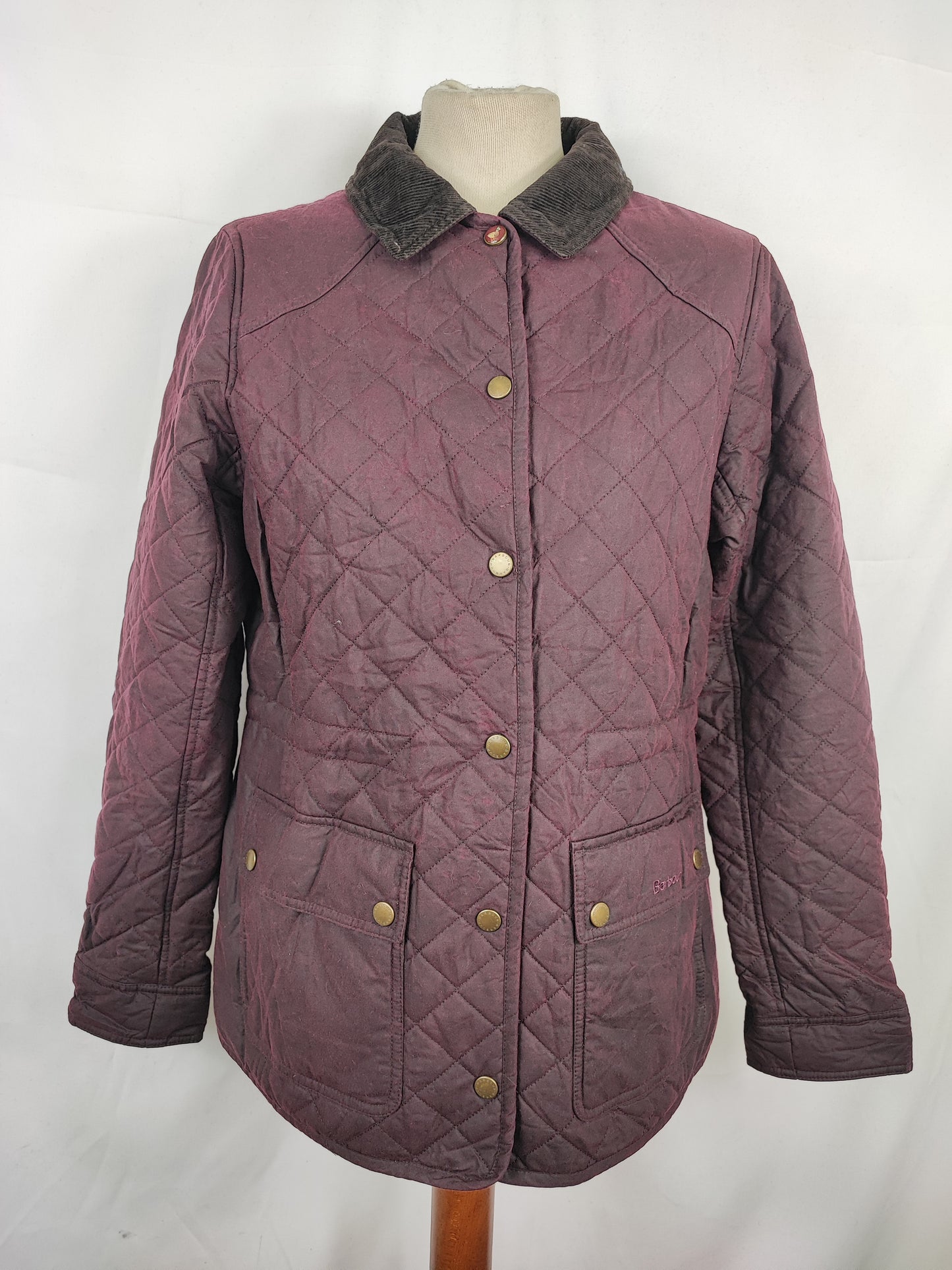 Giacca Barbour da donna Penshaw viola UK12 medium - Purple Penshaw Lady jacket UK12 tg. 42