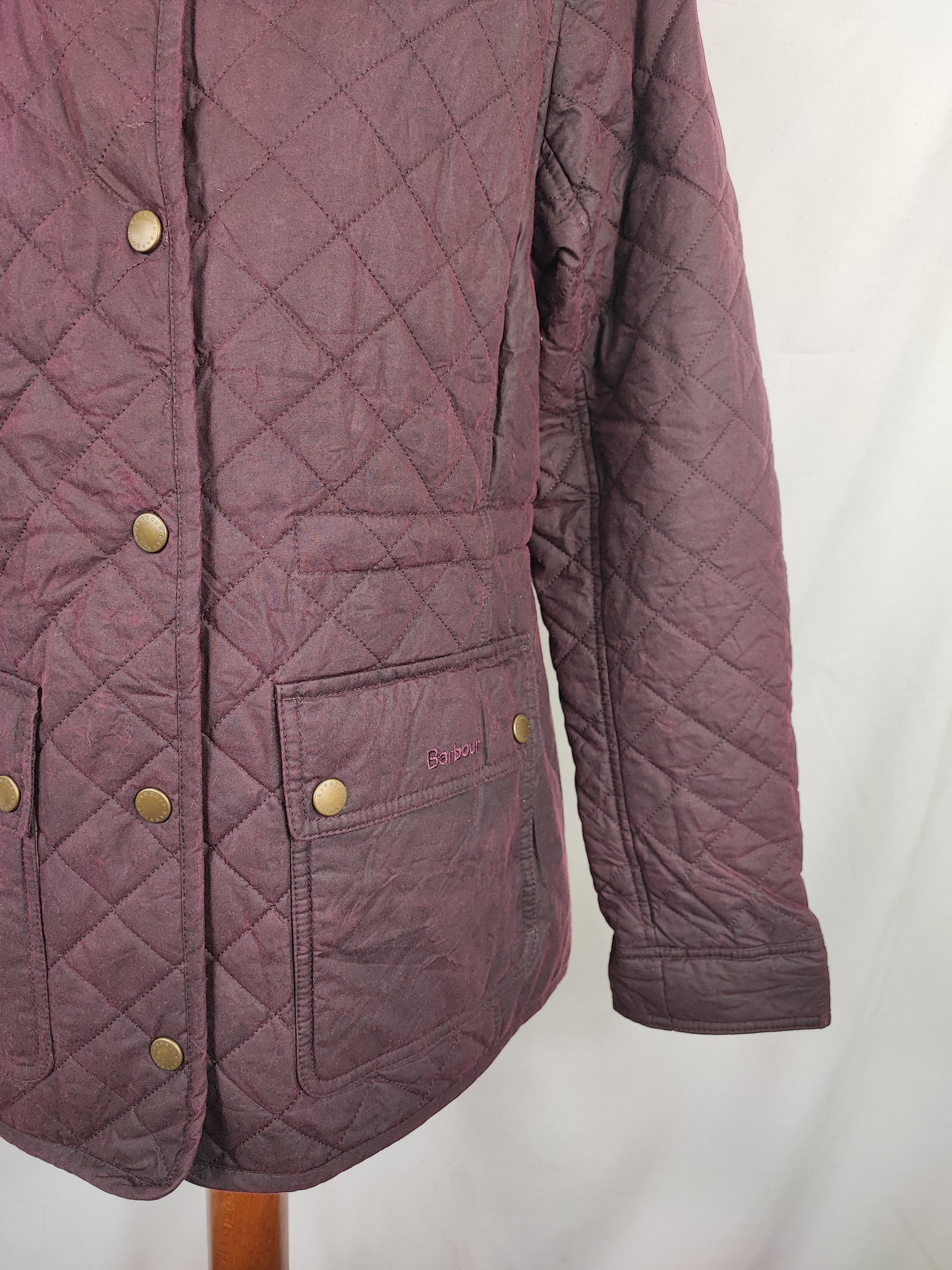 Giacca Barbour da donna Penshaw viola UK12 medium - Purple Penshaw Lady jacket UK12 tg. 42